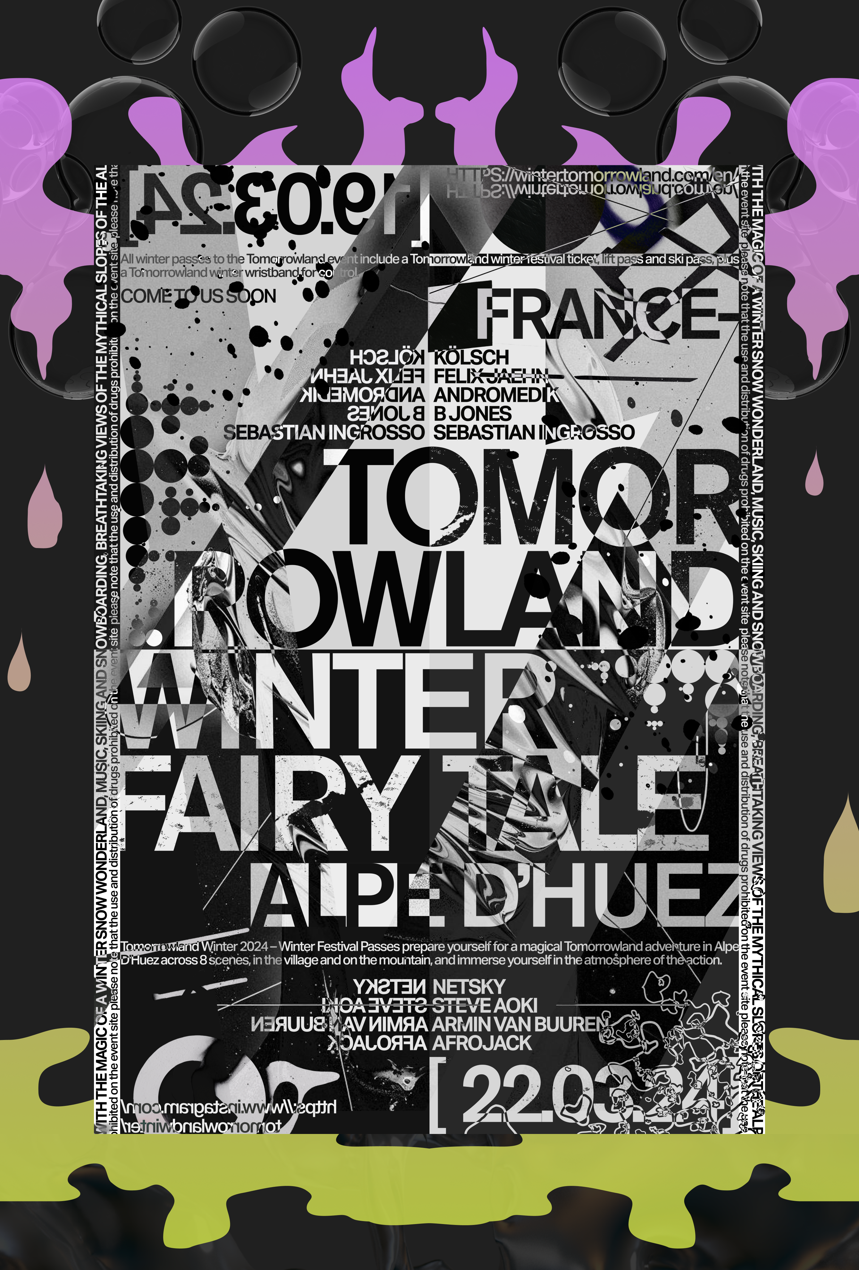 Poster Collection/Tomorrowland winter — Изображение №5 — Интерфейсы, Графика на Dprofile