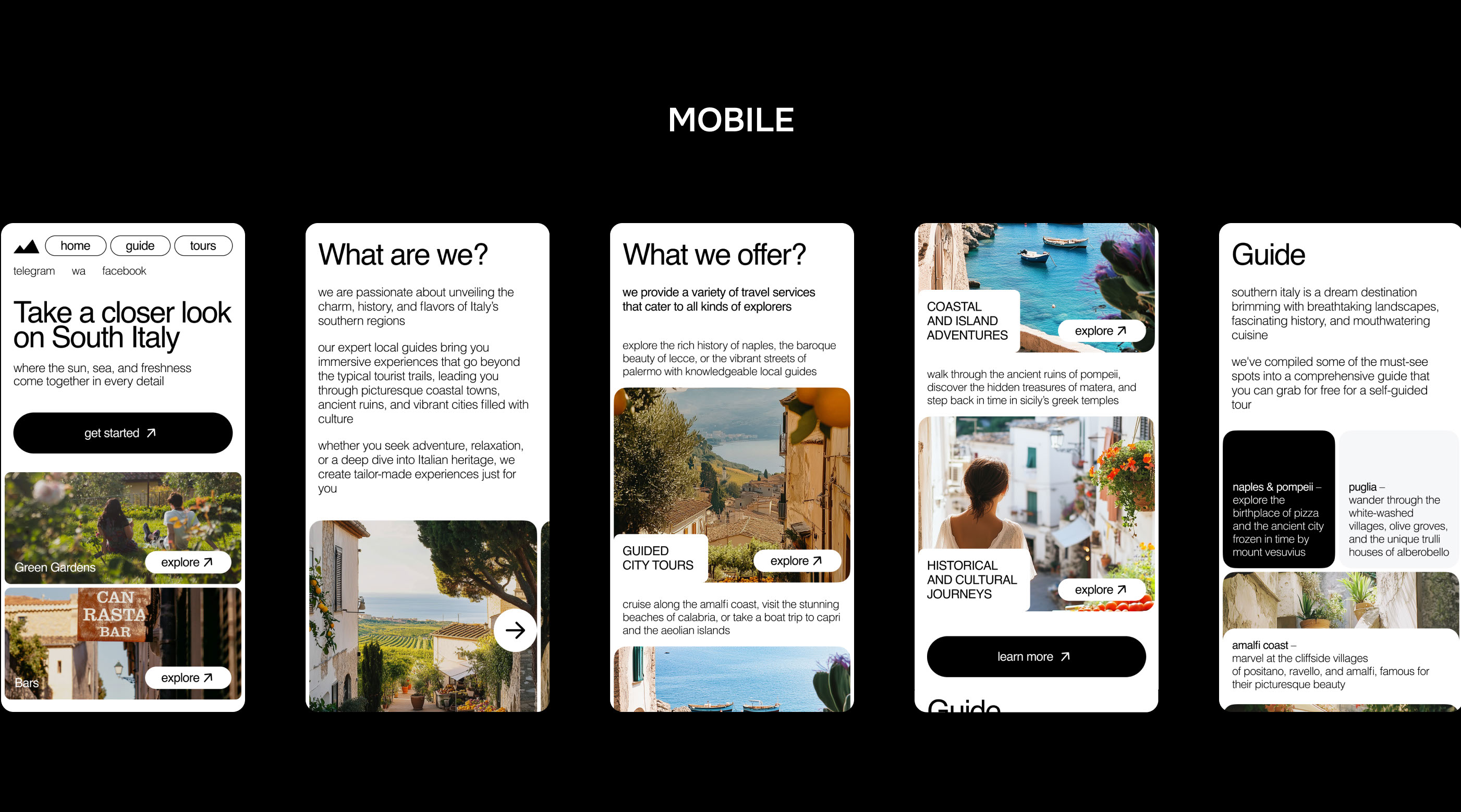 WEBSITE | BRAND IDENTITY | ELFTOUR — Изображение №10 — Интерфейсы, Брендинг на Dprofile