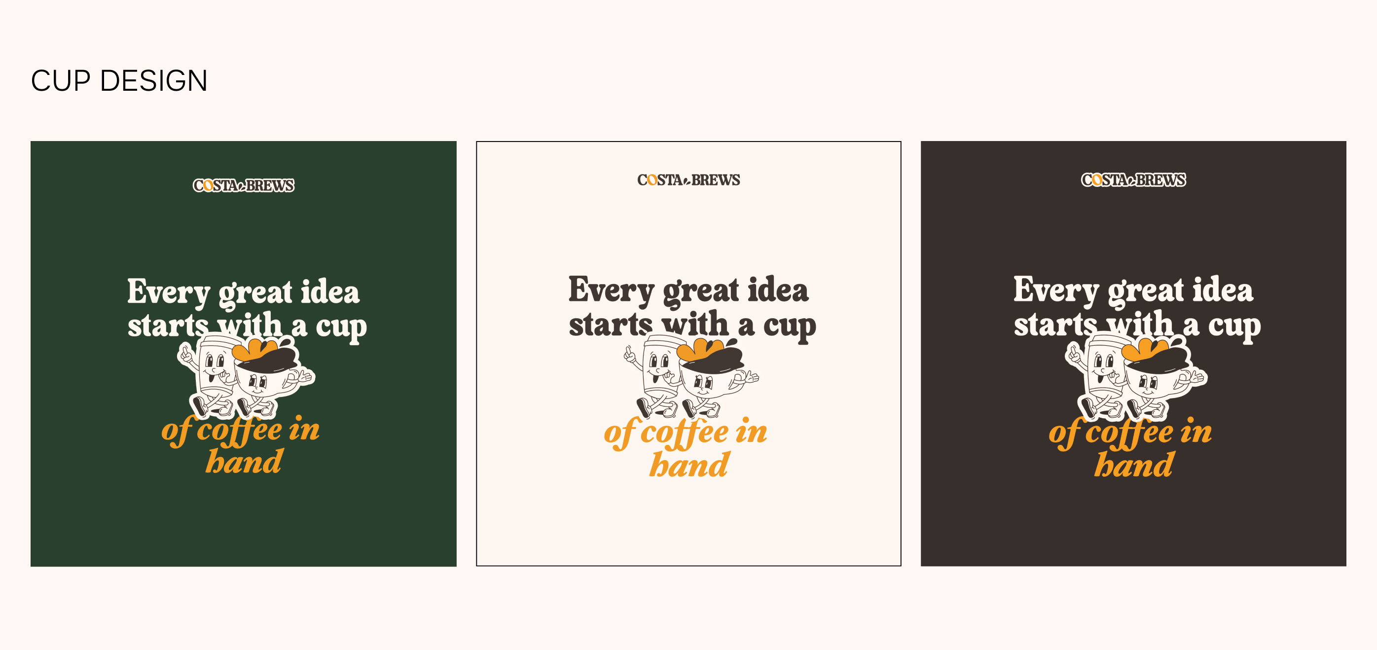 COSTABREWS COFFEESHOP | BRAND IDENTITY | FULL BRANDING — Изображение №24 — Брендинг на Dprofile
