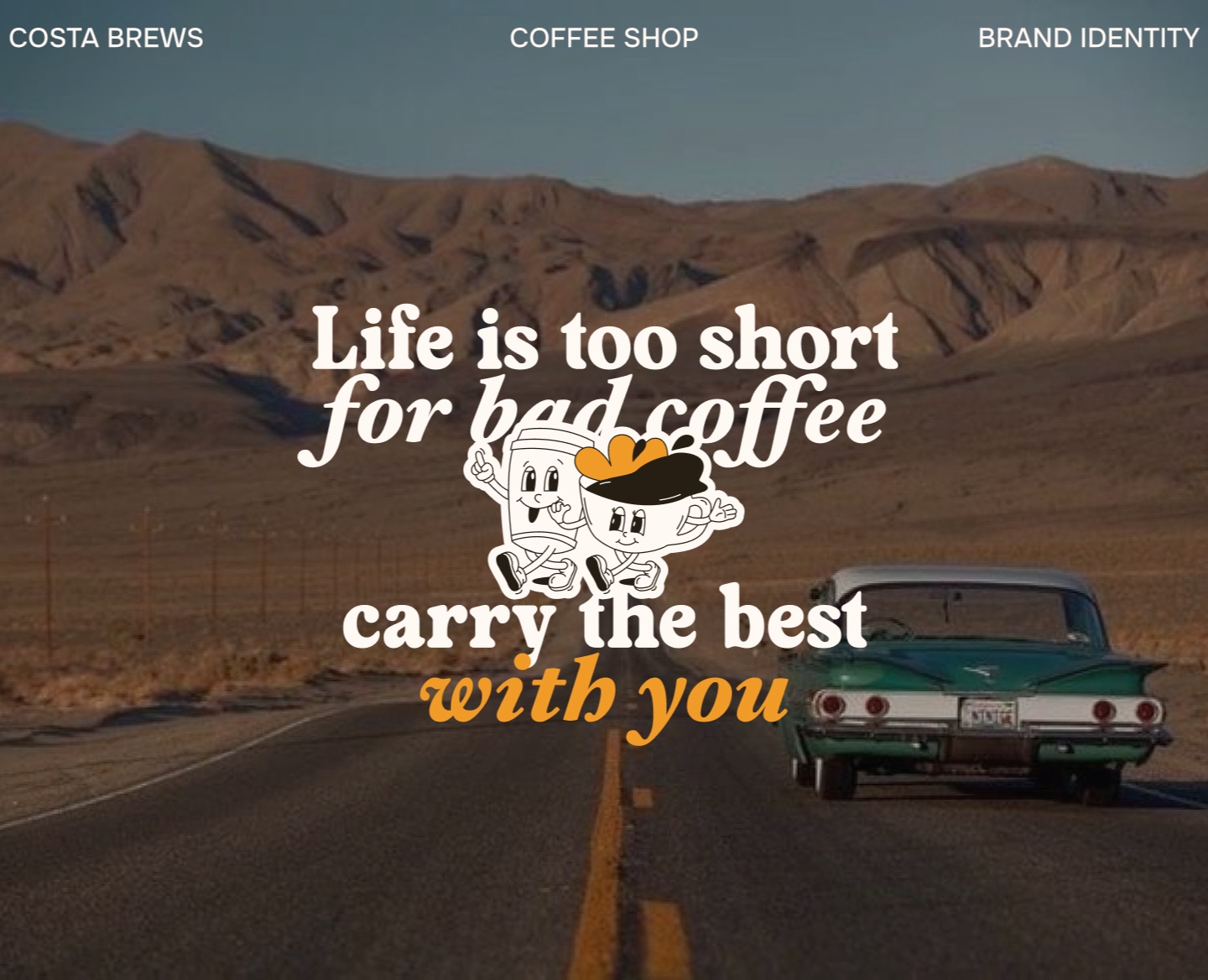BRAND IDENTITY | COSTA BREWS | BRANDING | COFFEE SHOP на Dprofile