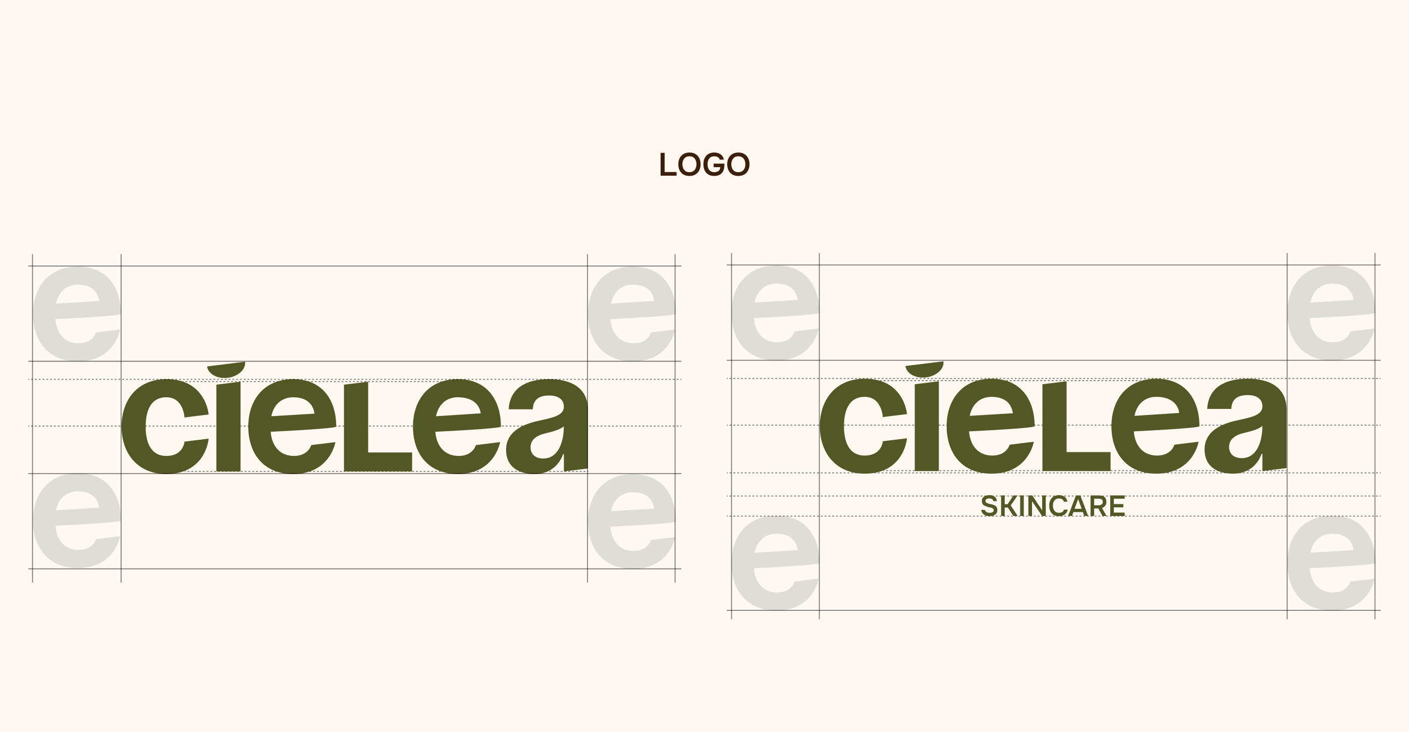 CIELĒA | SKINCARE | BRAND IDENTITY — Изображение №5 — Брендинг на Dprofile