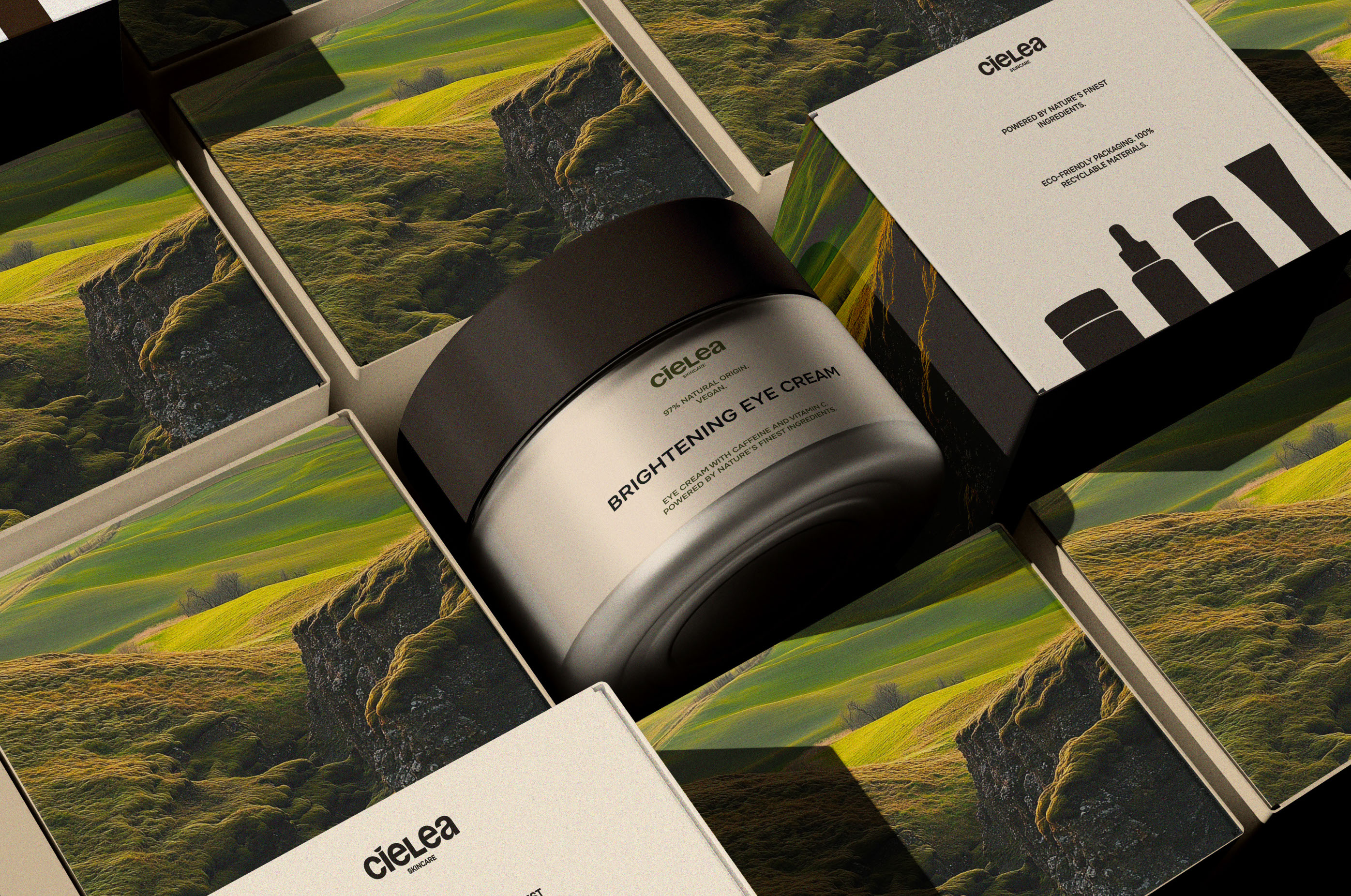 CIELĒA | SKINCARE | BRAND IDENTITY — Изображение №10 — Брендинг на Dprofile