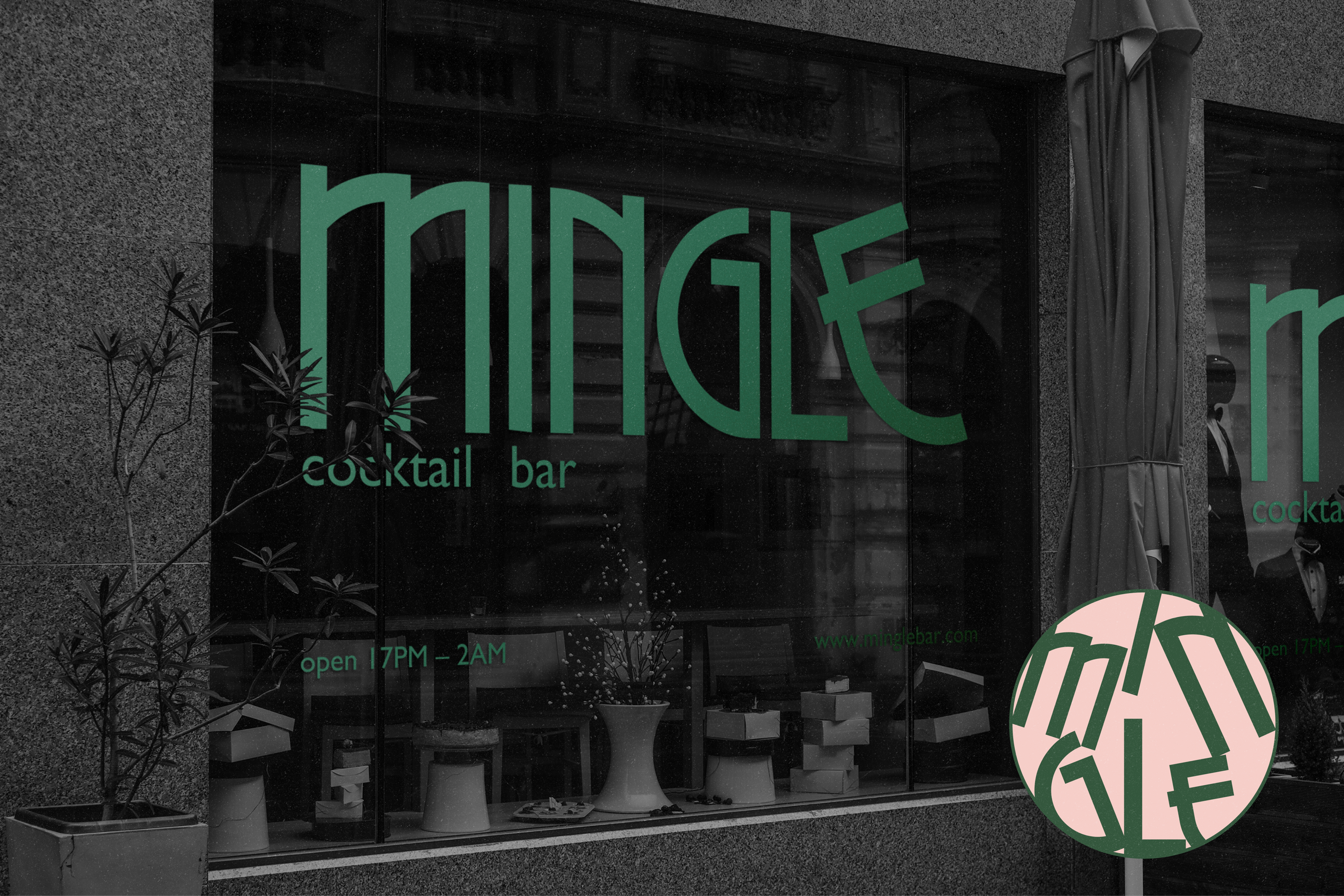 Mingle Cocktail Bar: Brand Identity & Menu Design — Изображение №8 — Брендинг, Графика на Dprofile