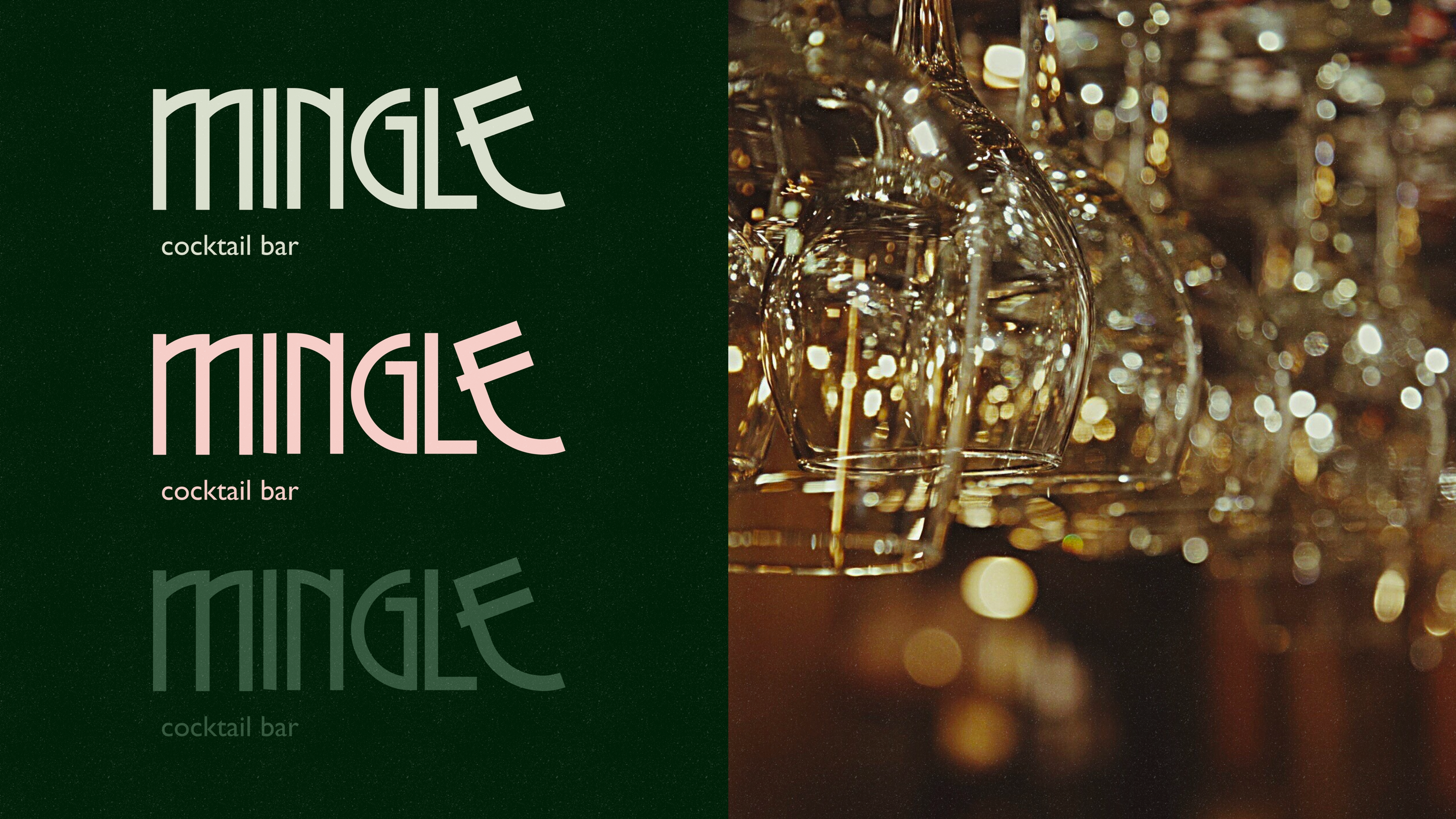 Mingle Cocktail Bar: Brand Identity & Menu Design — Изображение №2 — Брендинг, Графика на Dprofile