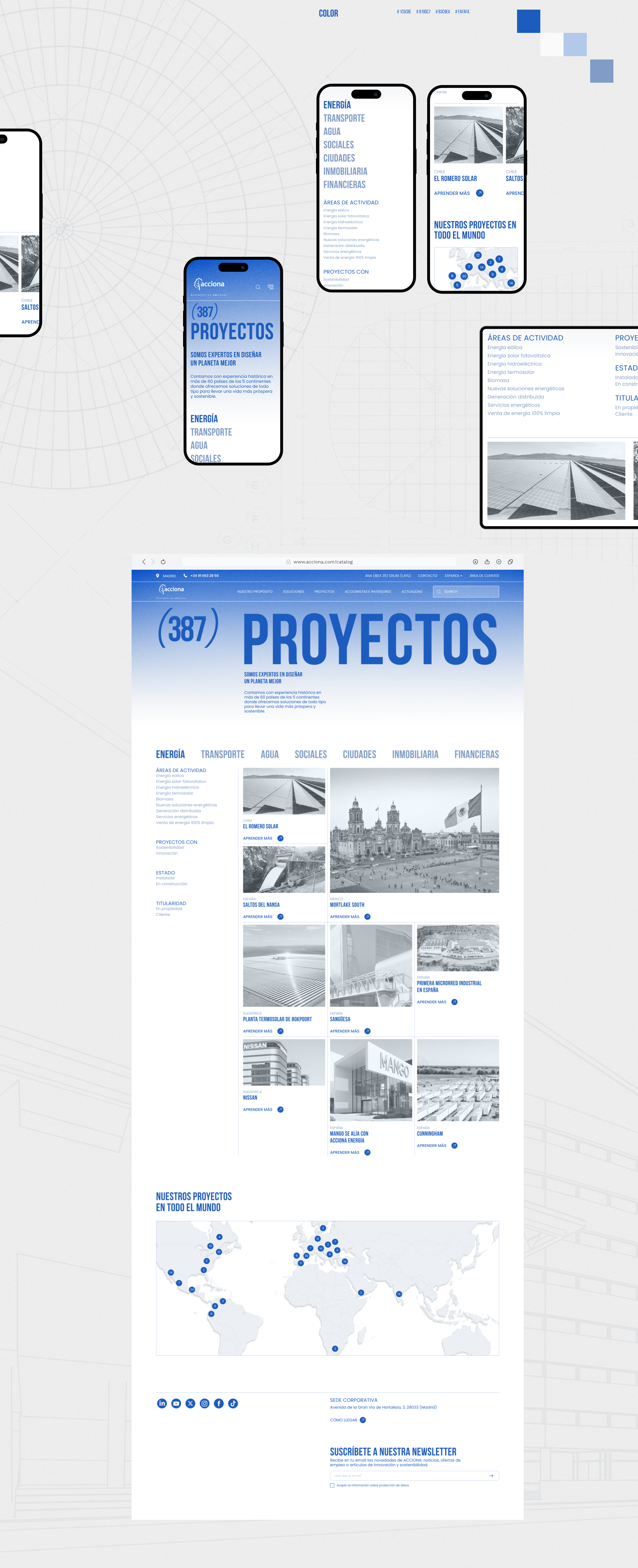 Acciona Energía | Corporate website | Redesign — Изображение №6 — Интерфейсы, Графика на Dprofile