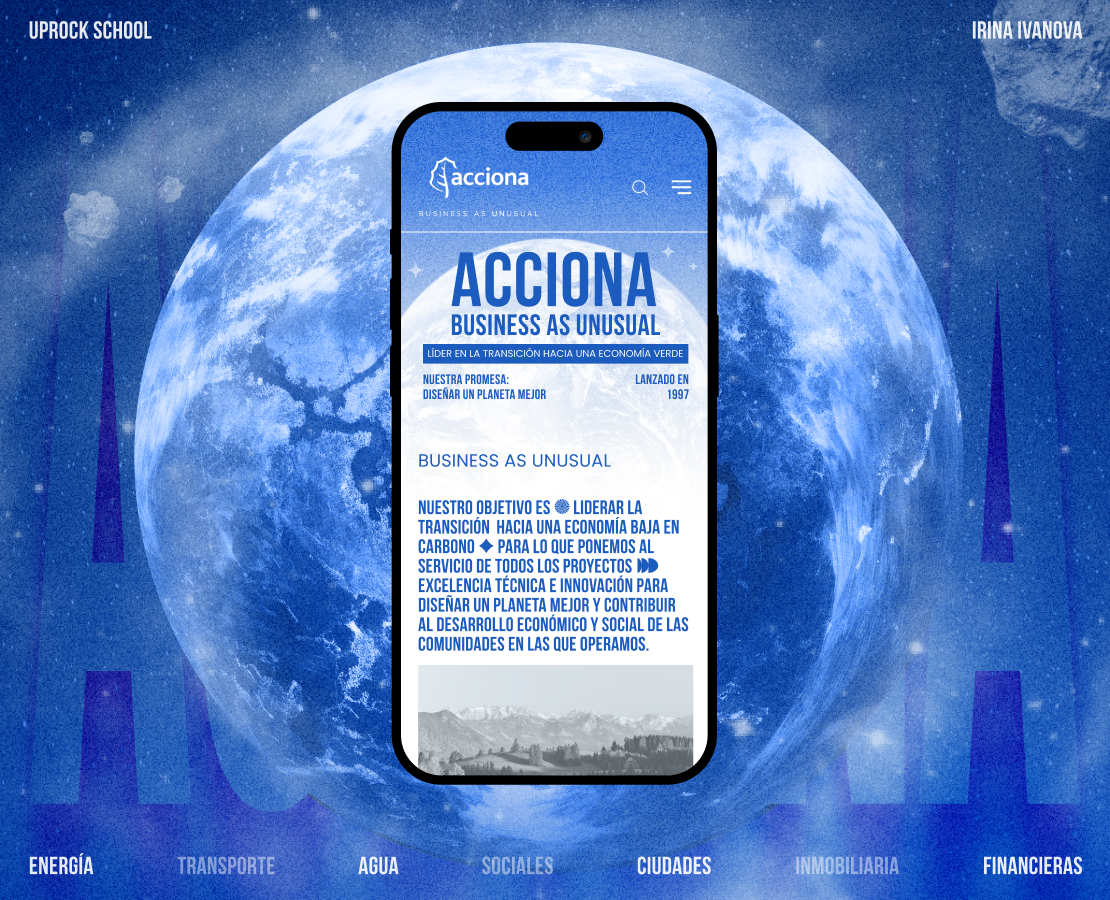 Acciona Energía | Corporate website | Redesign — Интерфейсы, Графика на Dprofile