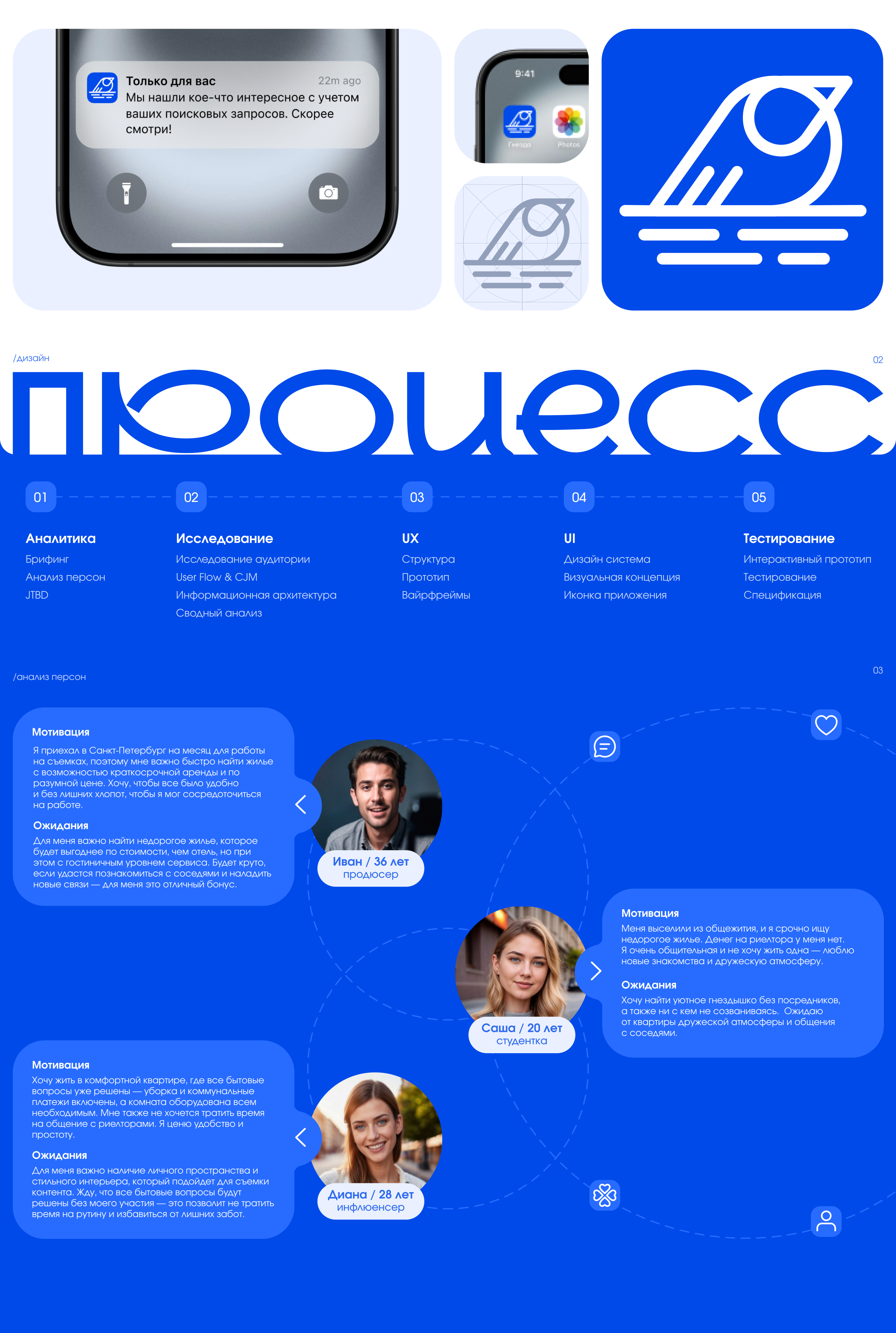 Гнездо / Co-living Mobile App — Изображение №2 — Интерфейсы, Брендинг на Dprofile