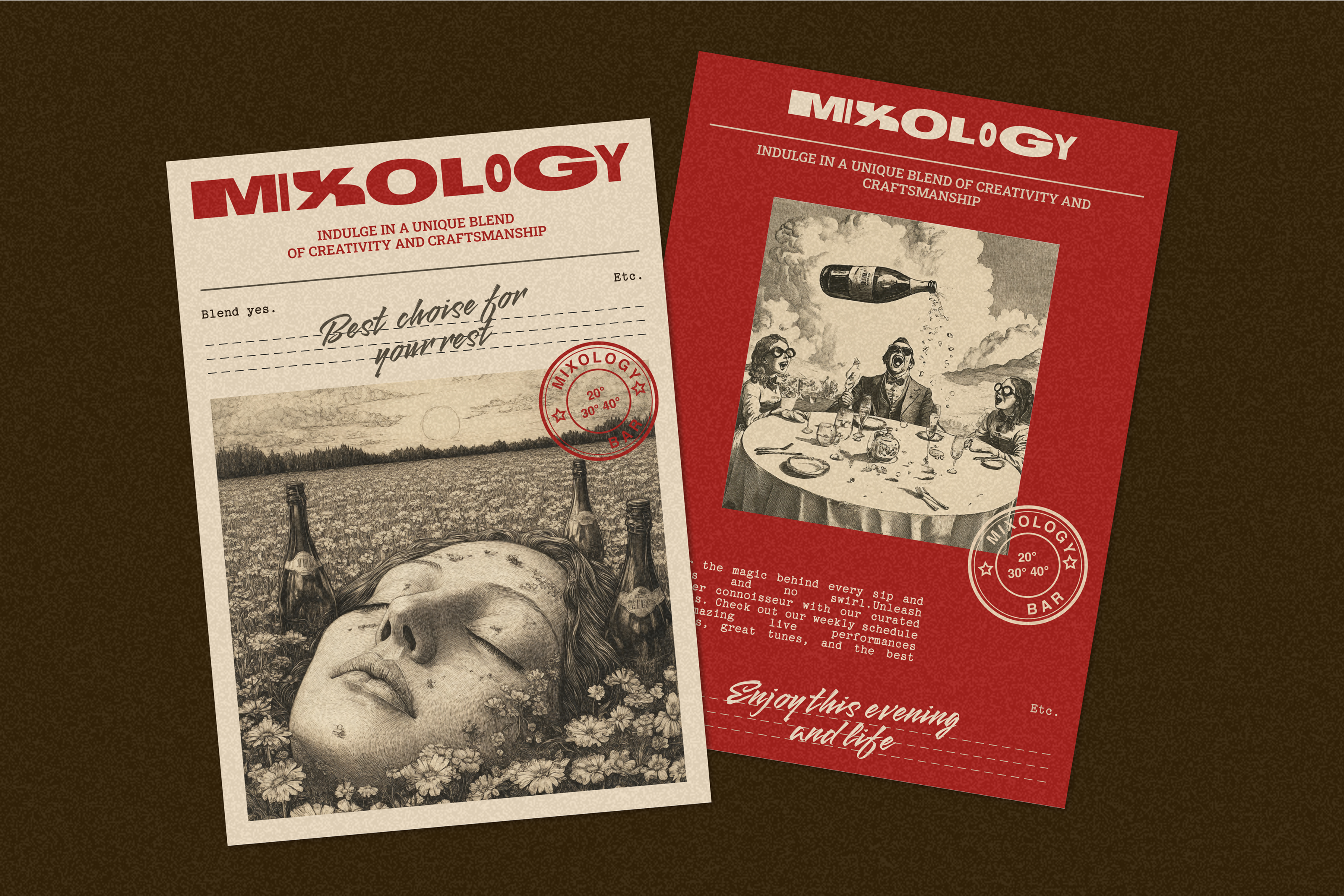 MIXOLOGY | IDENTITY FOR BAR — Изображение №7 — Брендинг на Dprofile