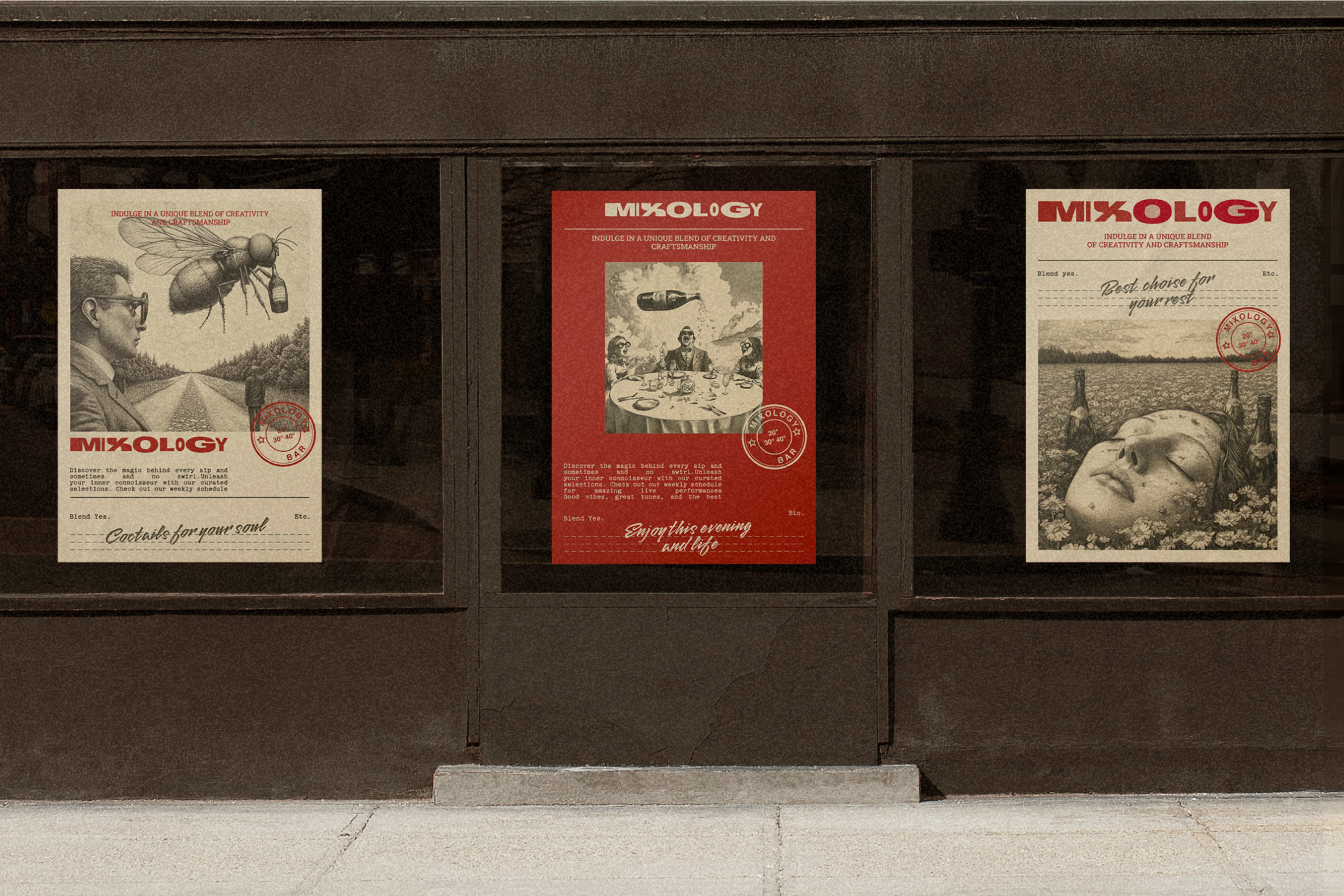 MIXOLOGY | IDENTITY FOR BAR — Изображение №8 — Брендинг на Dprofile
