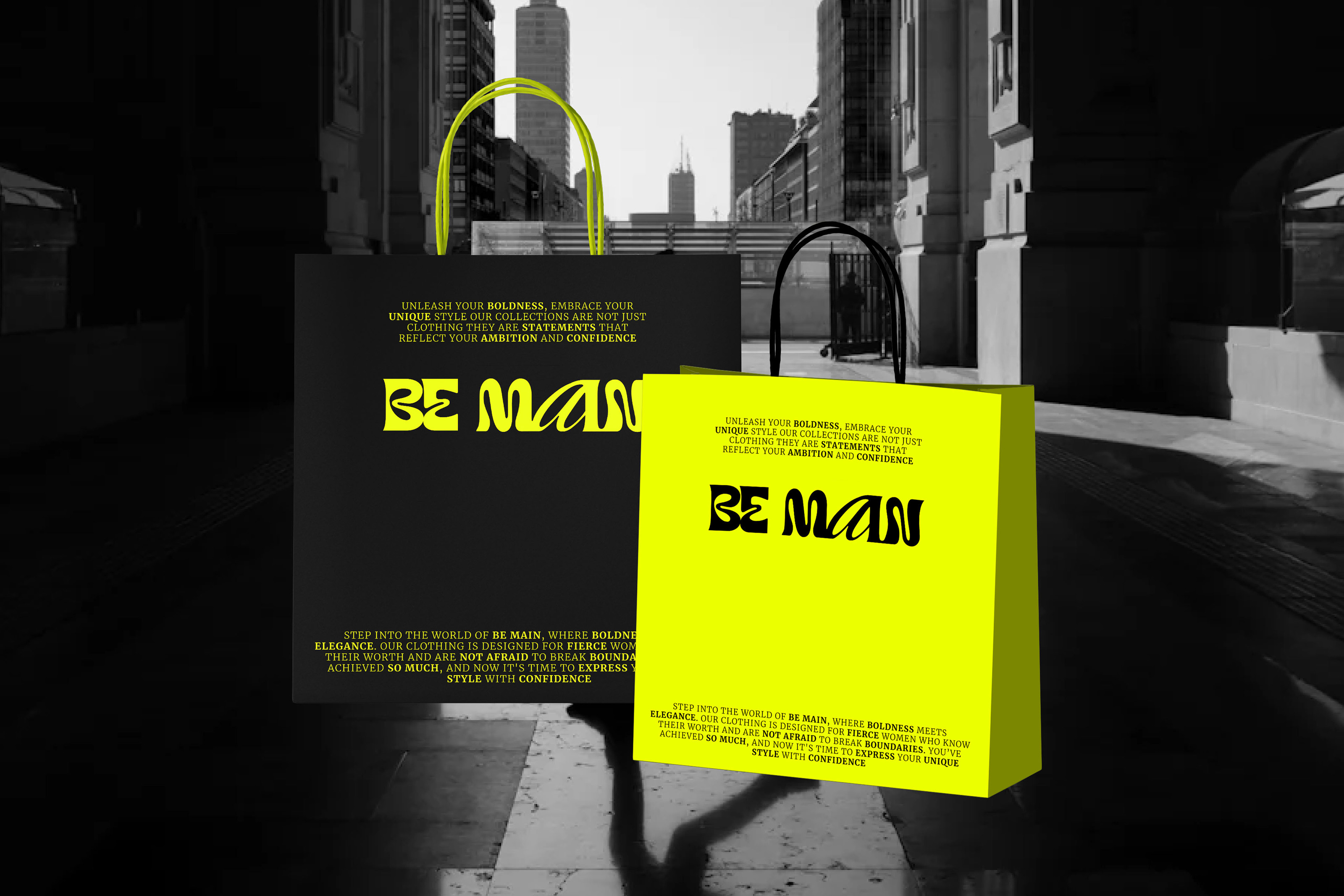 BE MAIN | IDENTITY FOR CLOTHING STORE — Изображение №17 — Брендинг, Графика на Dprofile