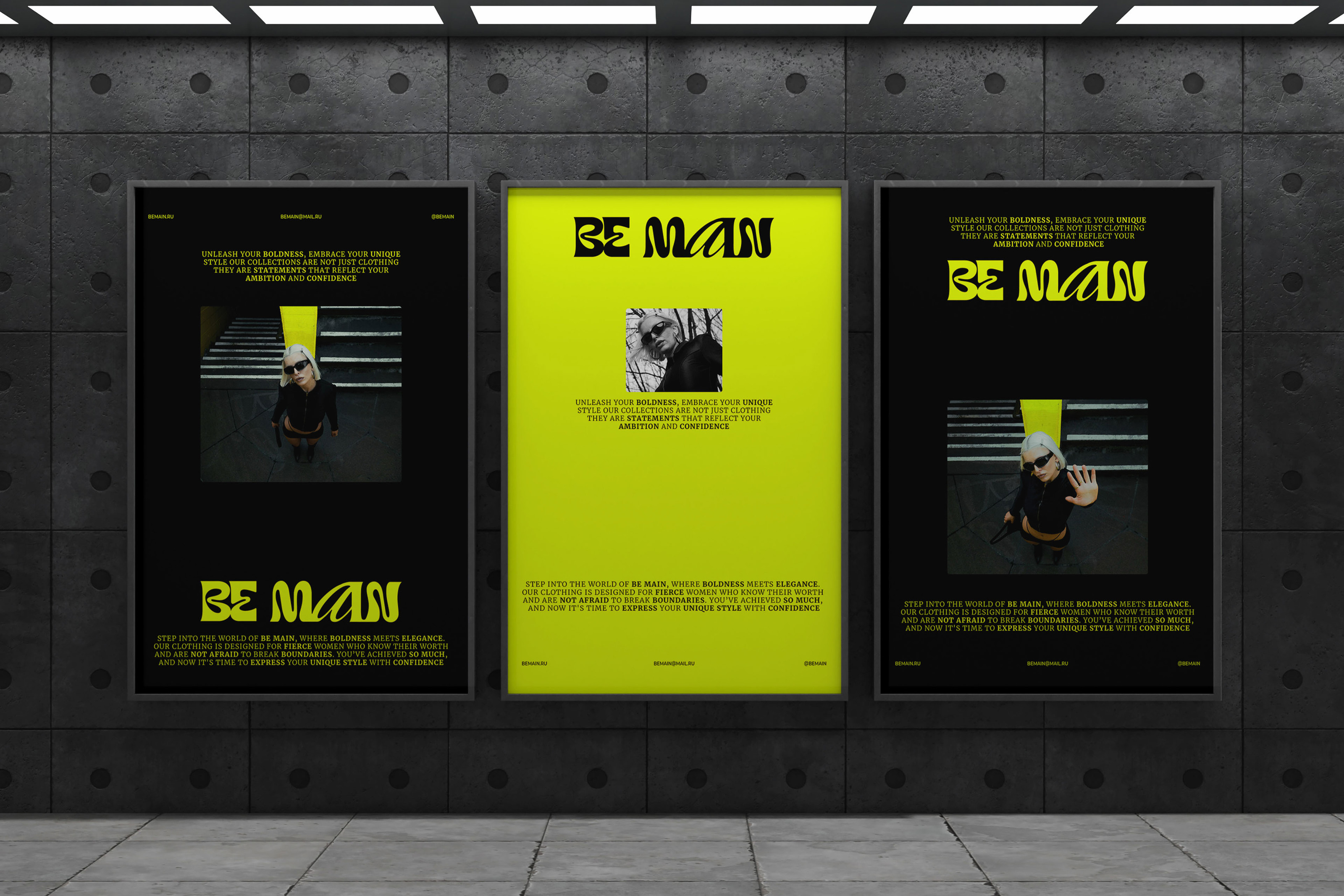 BE MAIN | IDENTITY FOR CLOTHING STORE — Изображение №12 — Брендинг, Графика на Dprofile