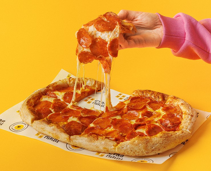 Ребрендинг пиццерии Стая пицц на Dprofile