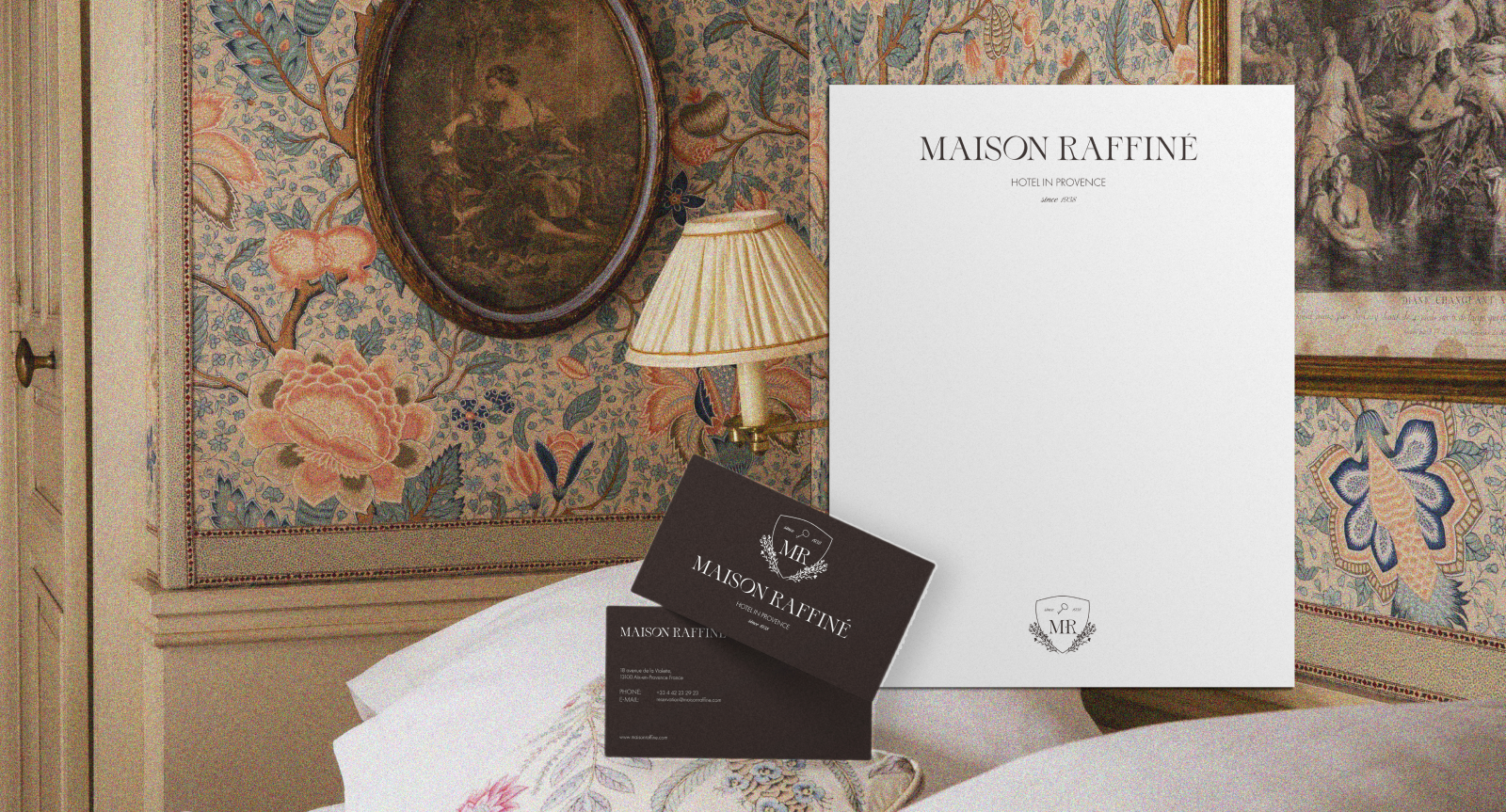 Brand design for European hotel in Provence France — Изображение №6 — Брендинг на Dprofile