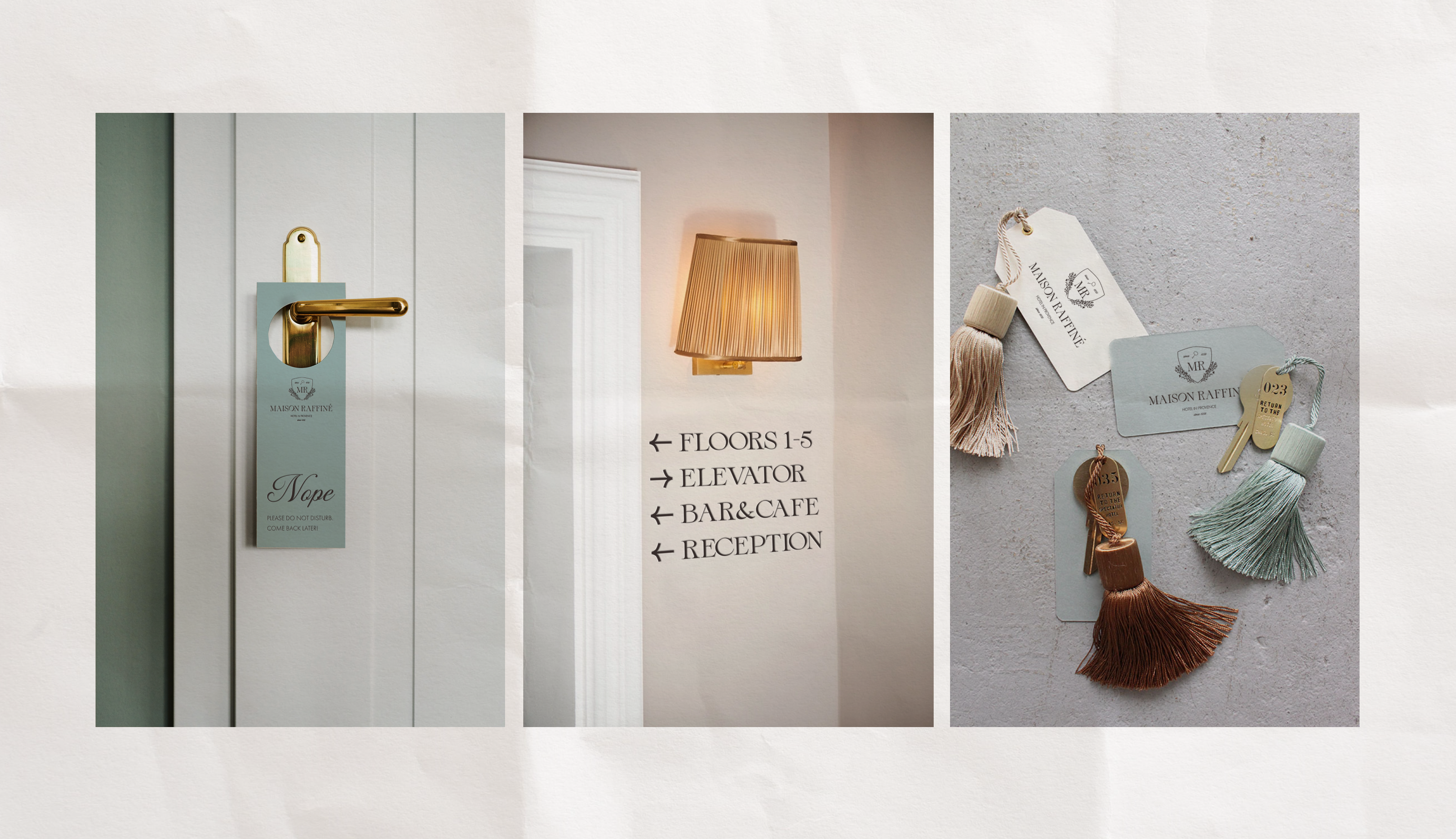 Brand design for European hotel in Provence France — Изображение №10 — Брендинг на Dprofile