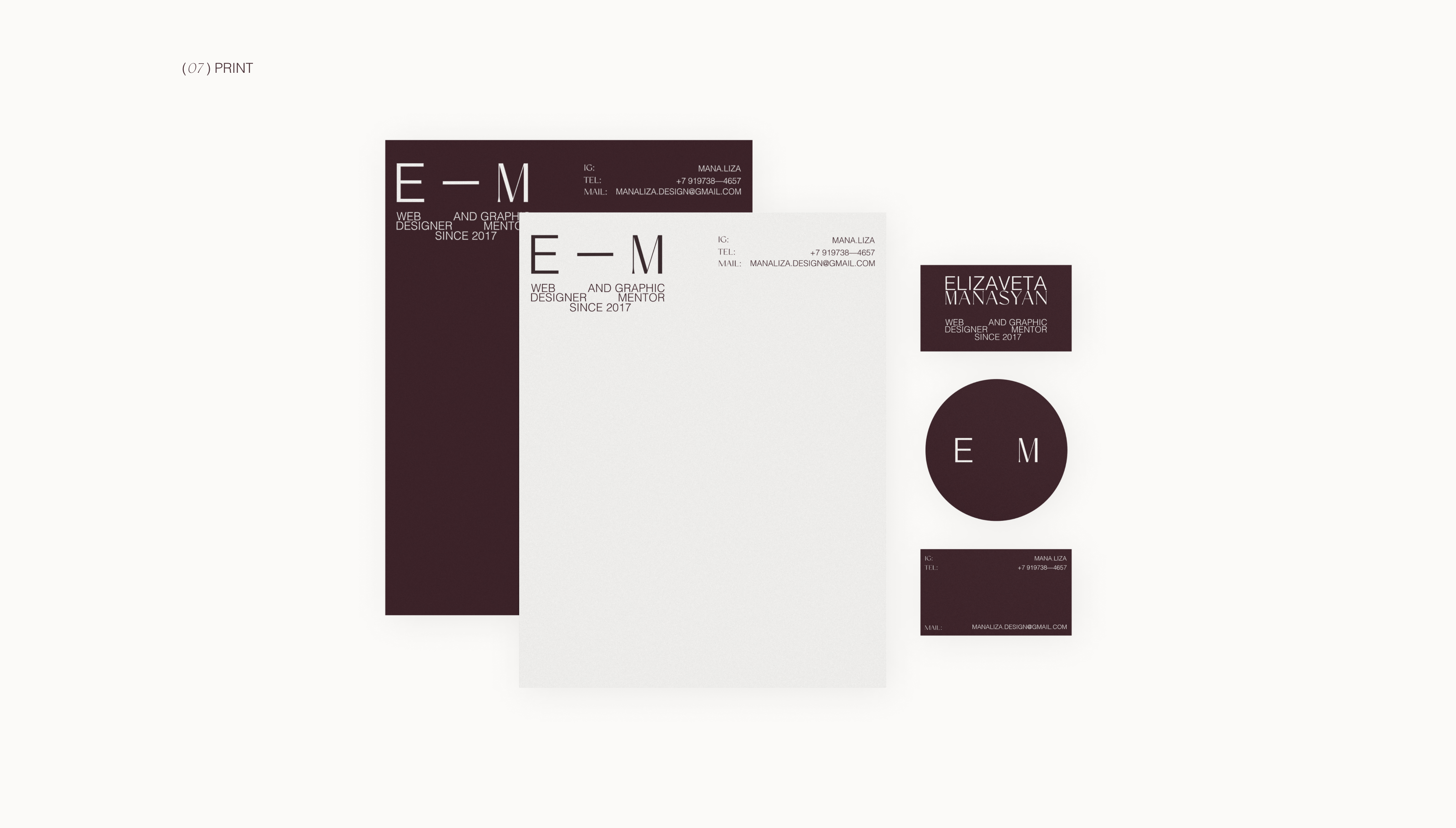 Graphic Designer Brand Identity — Изображение №9 — Брендинг на Dprofile