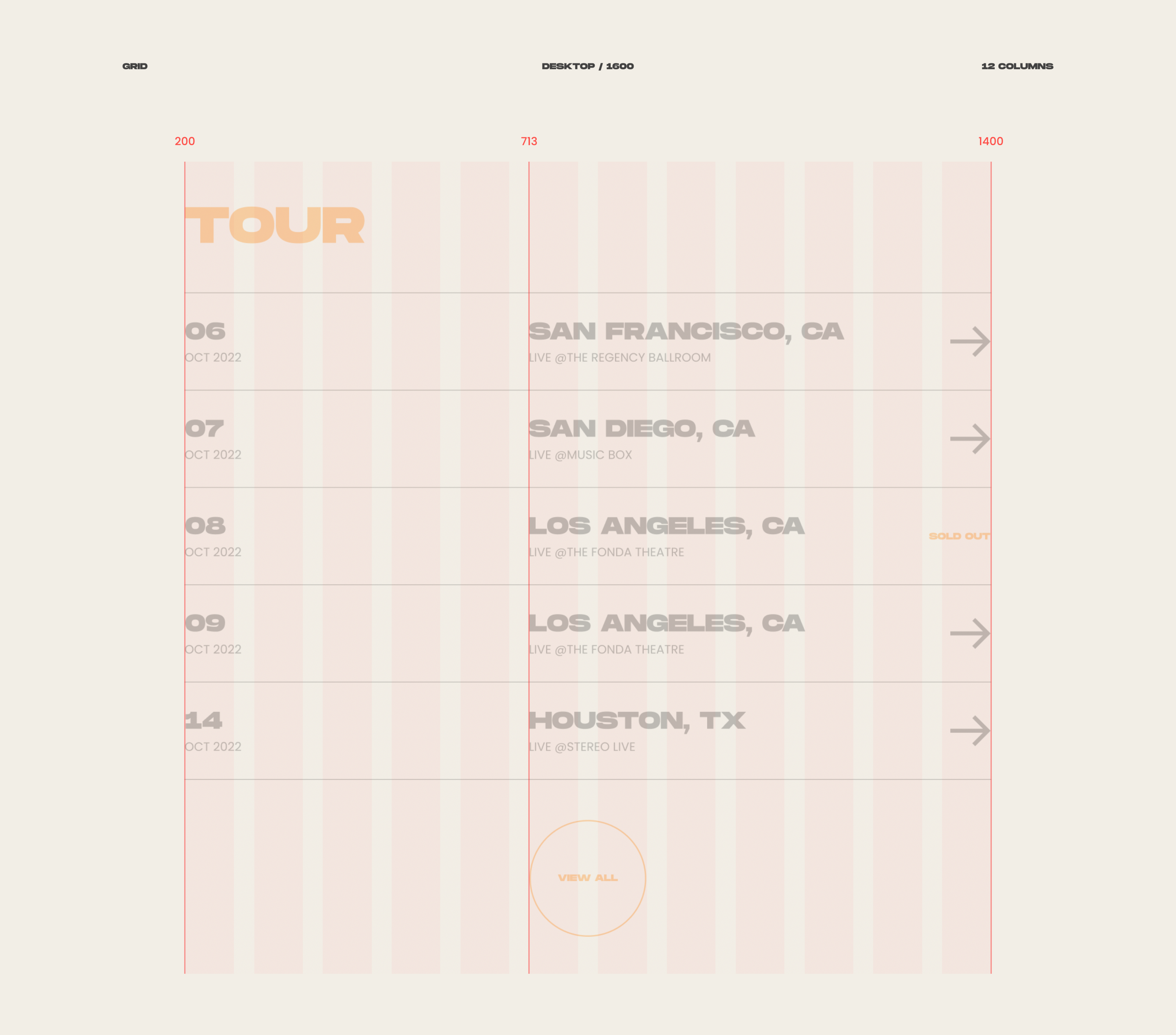 Lost Frequencies | Website Design Concept — Изображение №4 — Интерфейсы на Dprofile