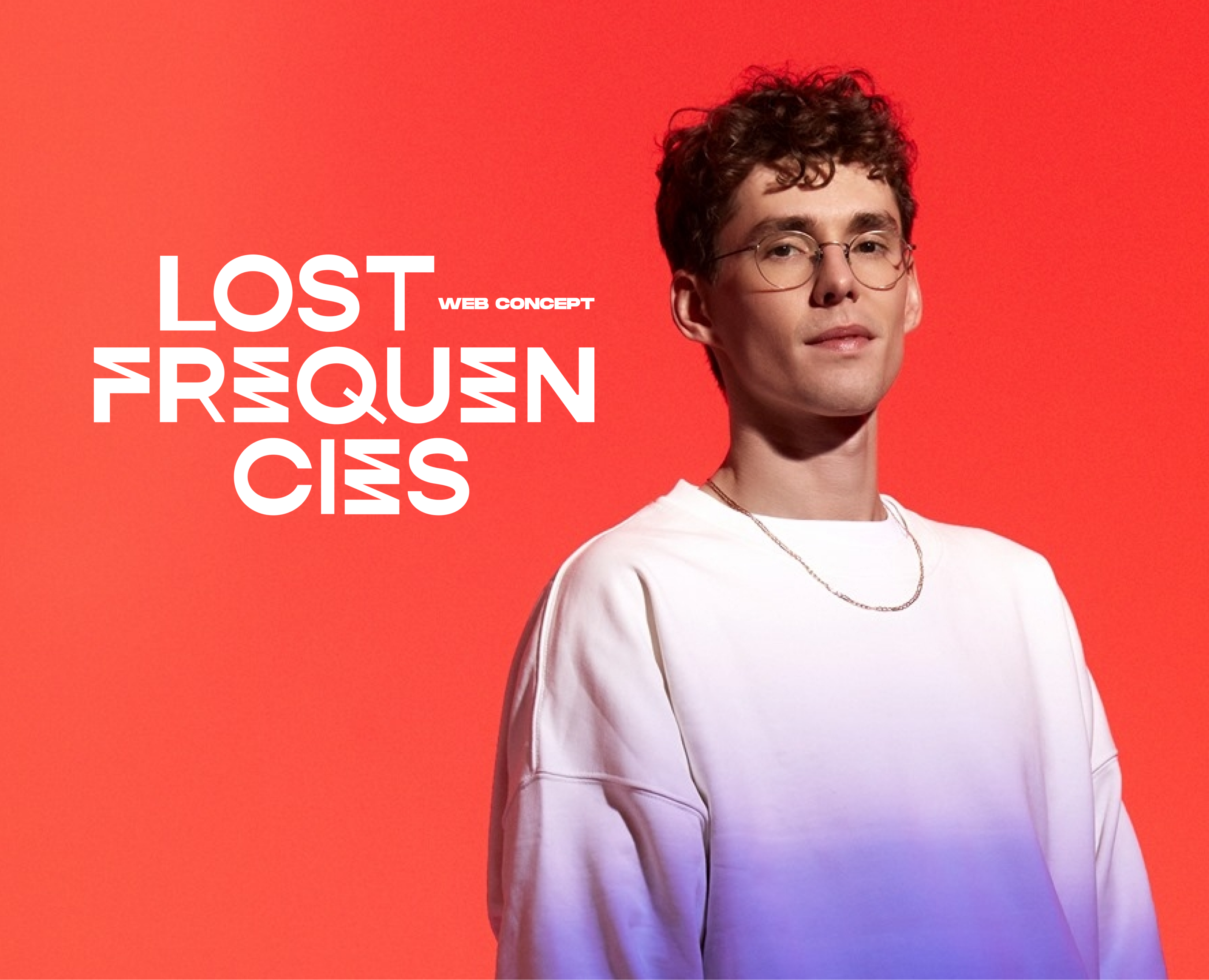 Lost Frequencies | Website Design Concept — Интерфейсы на Dprofile