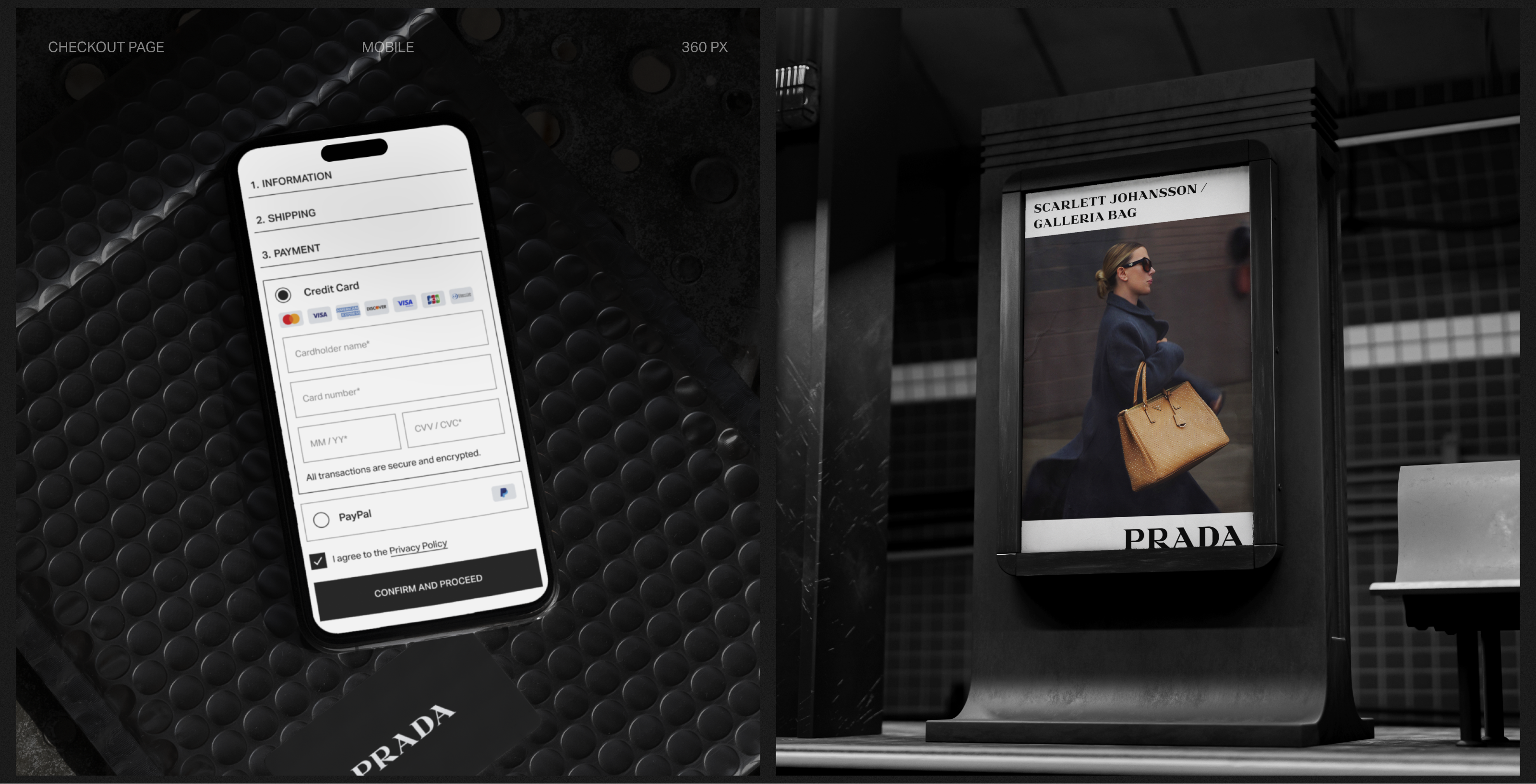 PRADA | E-COMMERCE REDESIGN — Изображение №14 — Интерфейсы на Dprofile