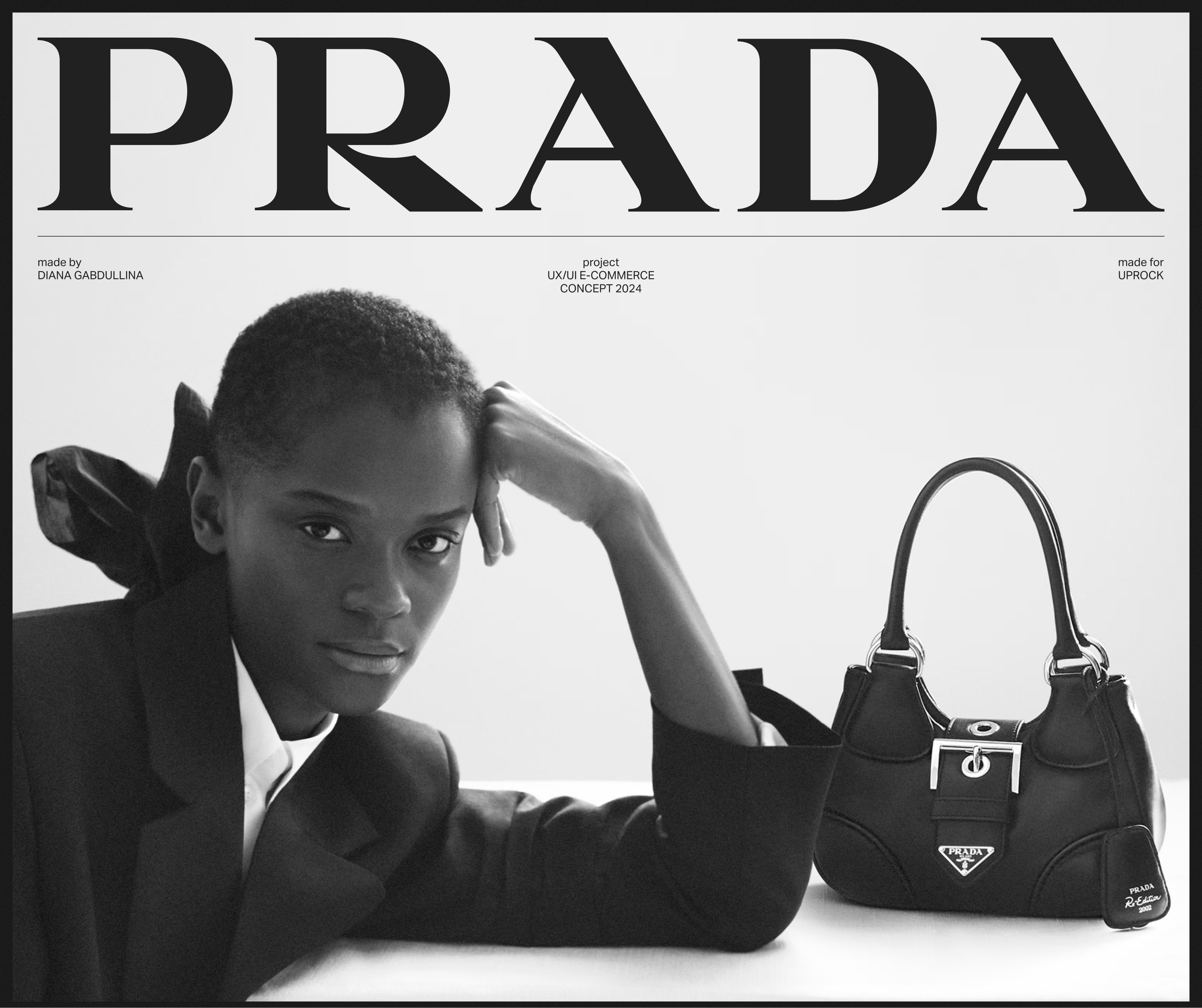 PRADA | E-COMMERCE REDESIGN — Изображение №1 — Интерфейсы на Dprofile