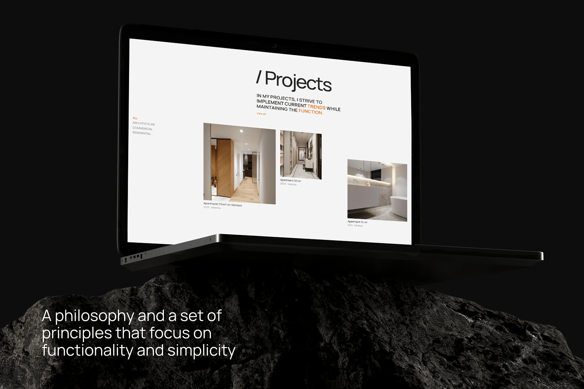 SOLODESIGN © Architecture & Interior website design — Изображение №7 — Интерфейсы на Dprofile