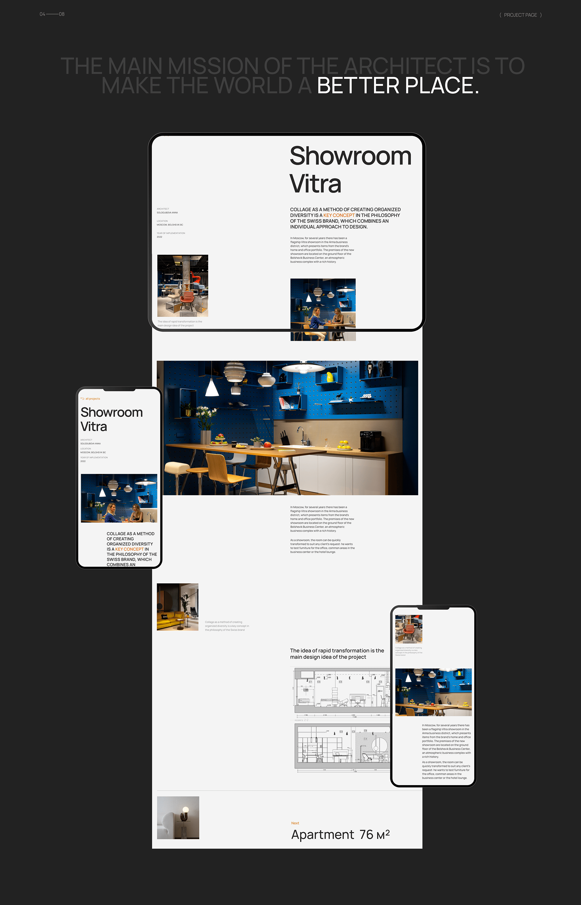 SOLODESIGN © Architecture & Interior website design — Изображение №8 — Интерфейсы на Dprofile