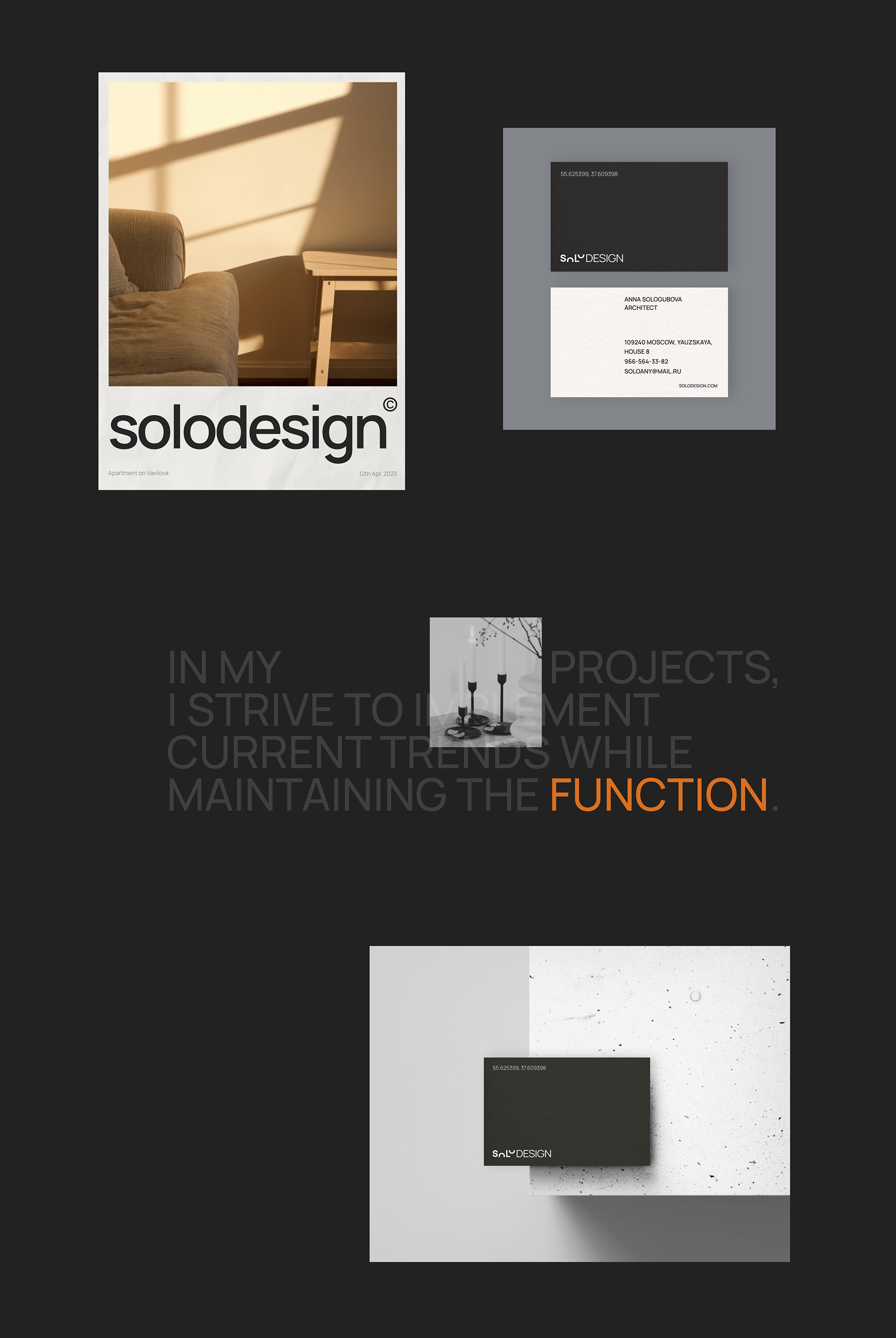 SOLODESIGN © Architecture & Interior website design — Изображение №5 — Интерфейсы на Dprofile