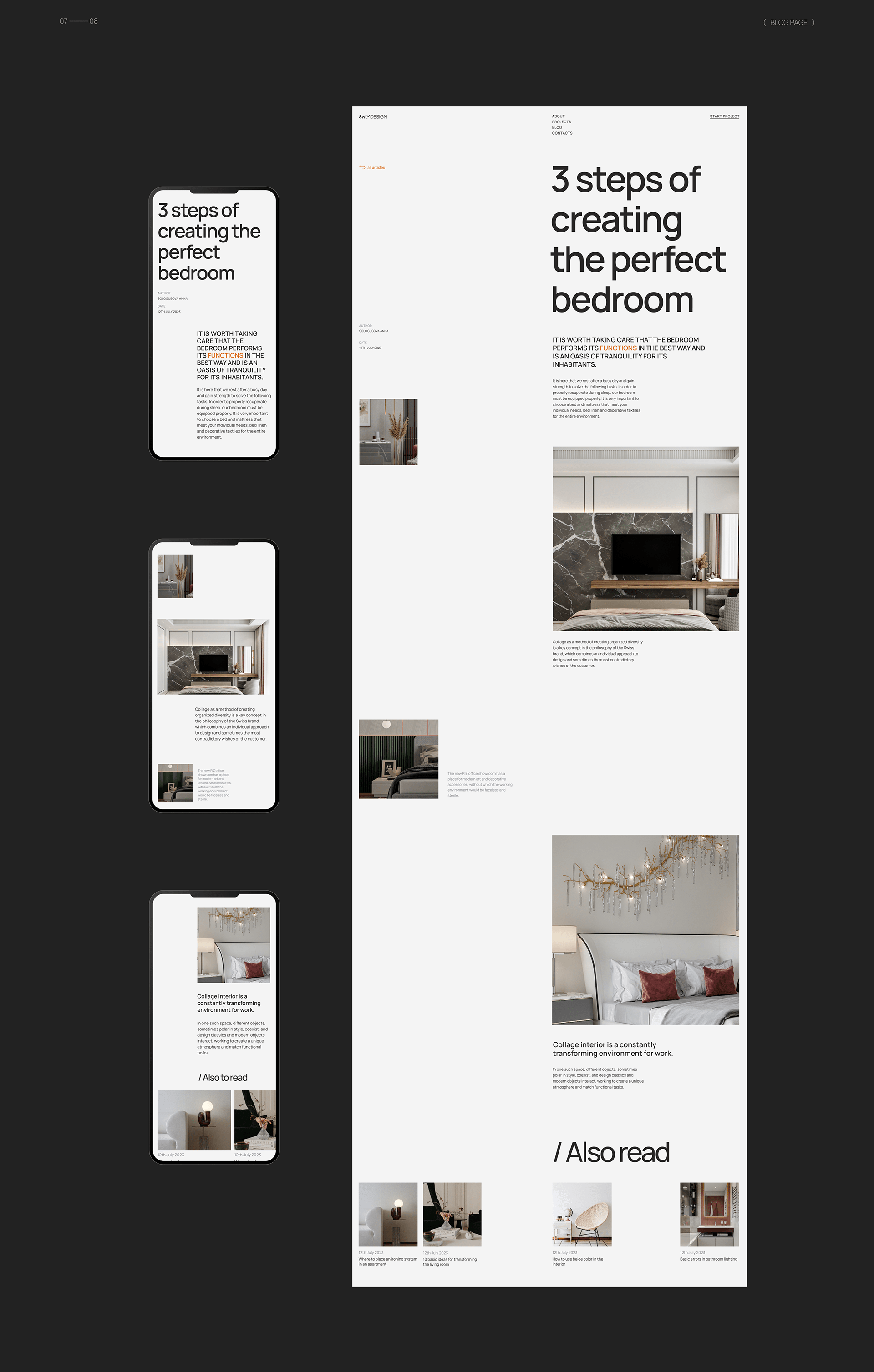 SOLODESIGN © Architecture & Interior website design — Изображение №13 — Интерфейсы на Dprofile