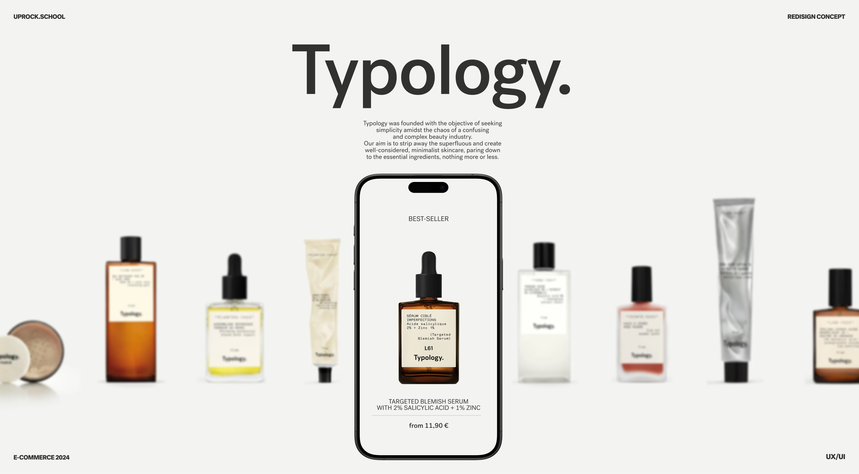 Typology | Product Website | UI/UX Design — Изображение №1 — Брендинг, Интерфейсы на Dprofile