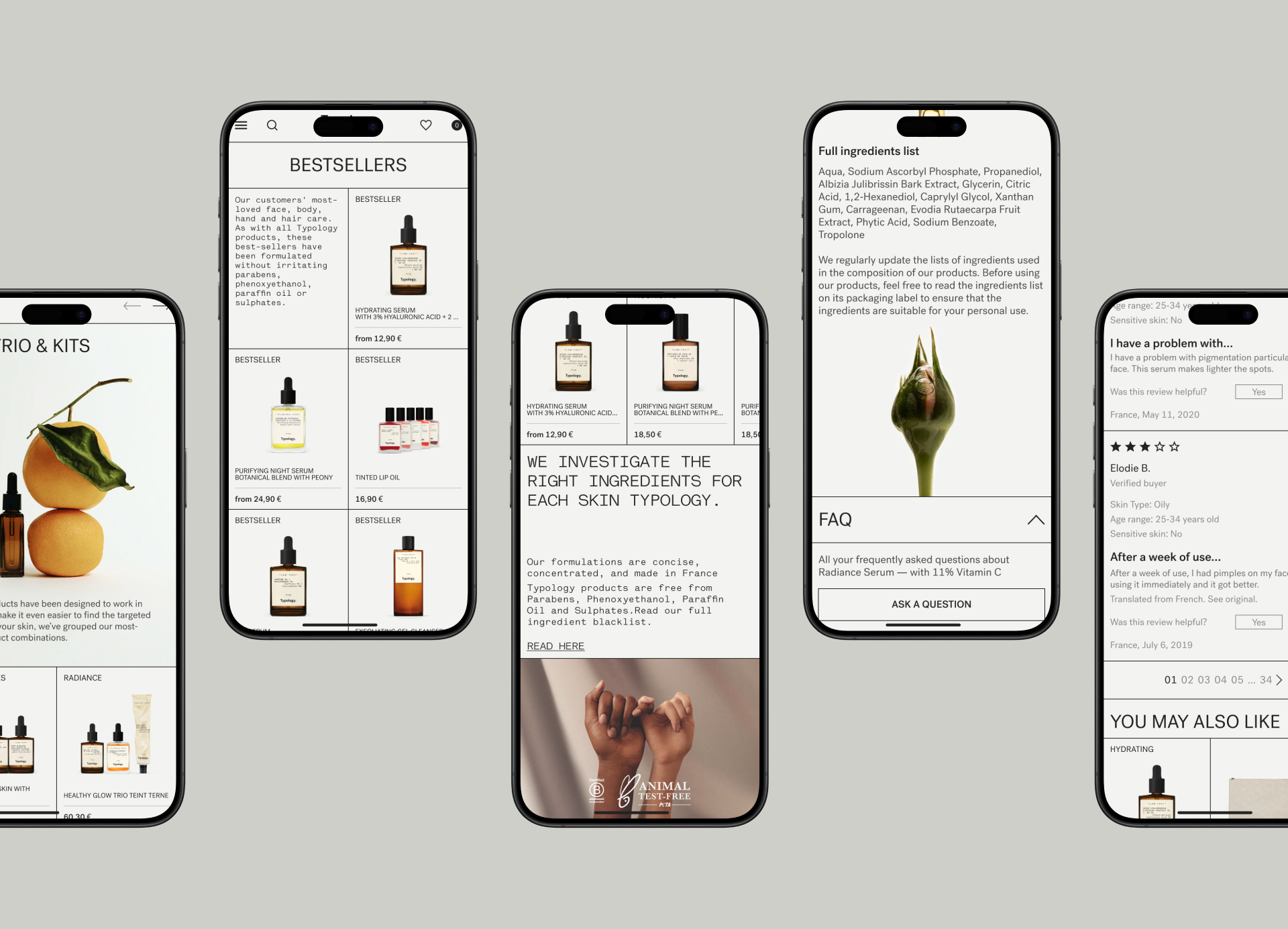 Typology | Product Website | UI/UX Design — Изображение №7 — Брендинг, Интерфейсы на Dprofile