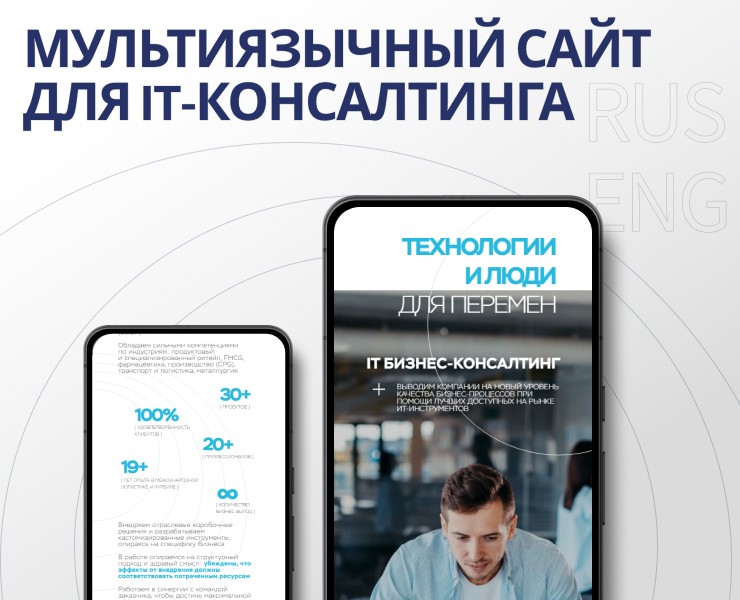 UI/UX адаптация сайта IT бизнеса&Dataviva партнеров — Интерфейсы на Dprofile