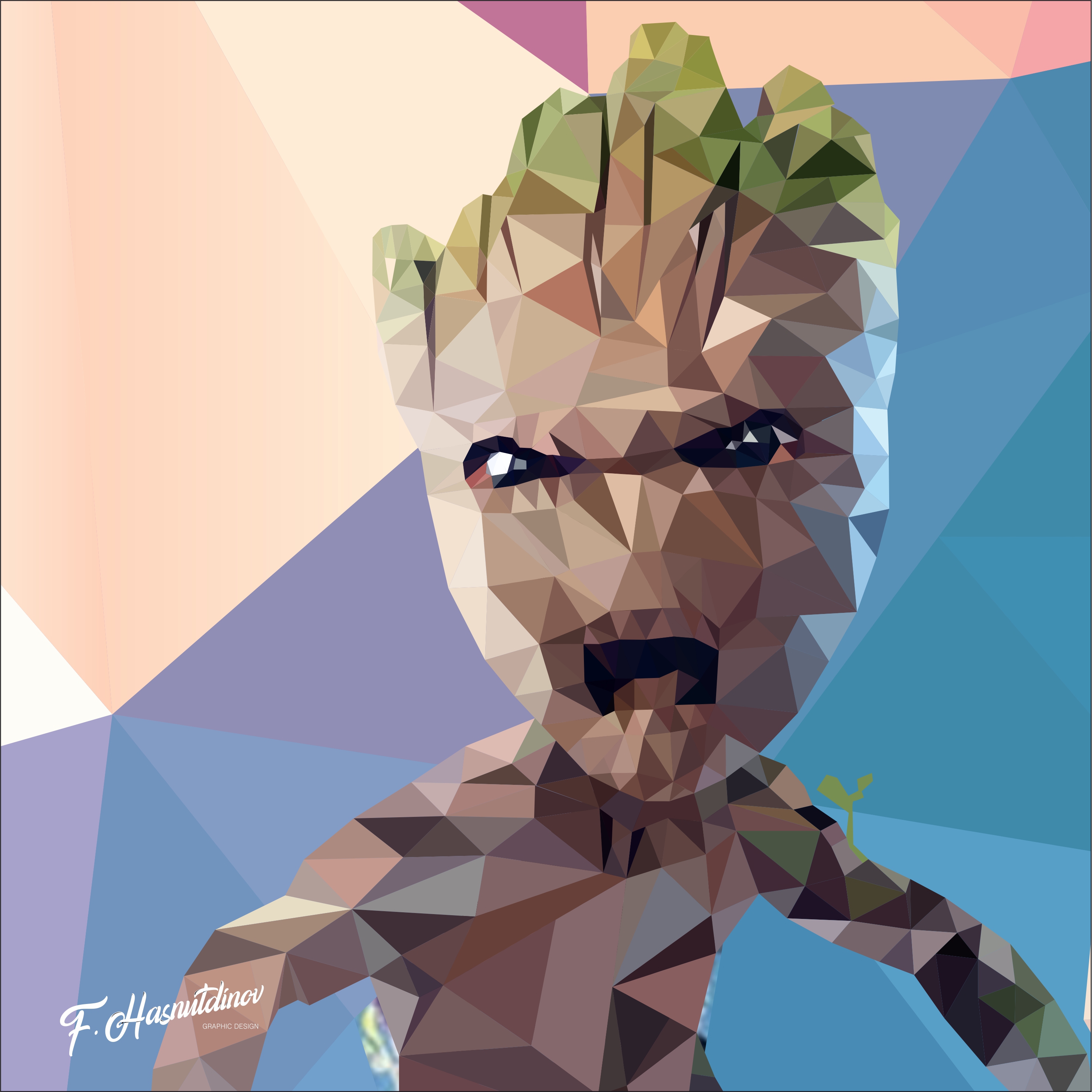 Стражи галактики LOW POLY — Изображение №3 — Иллюстрация, Графика на Dprofile