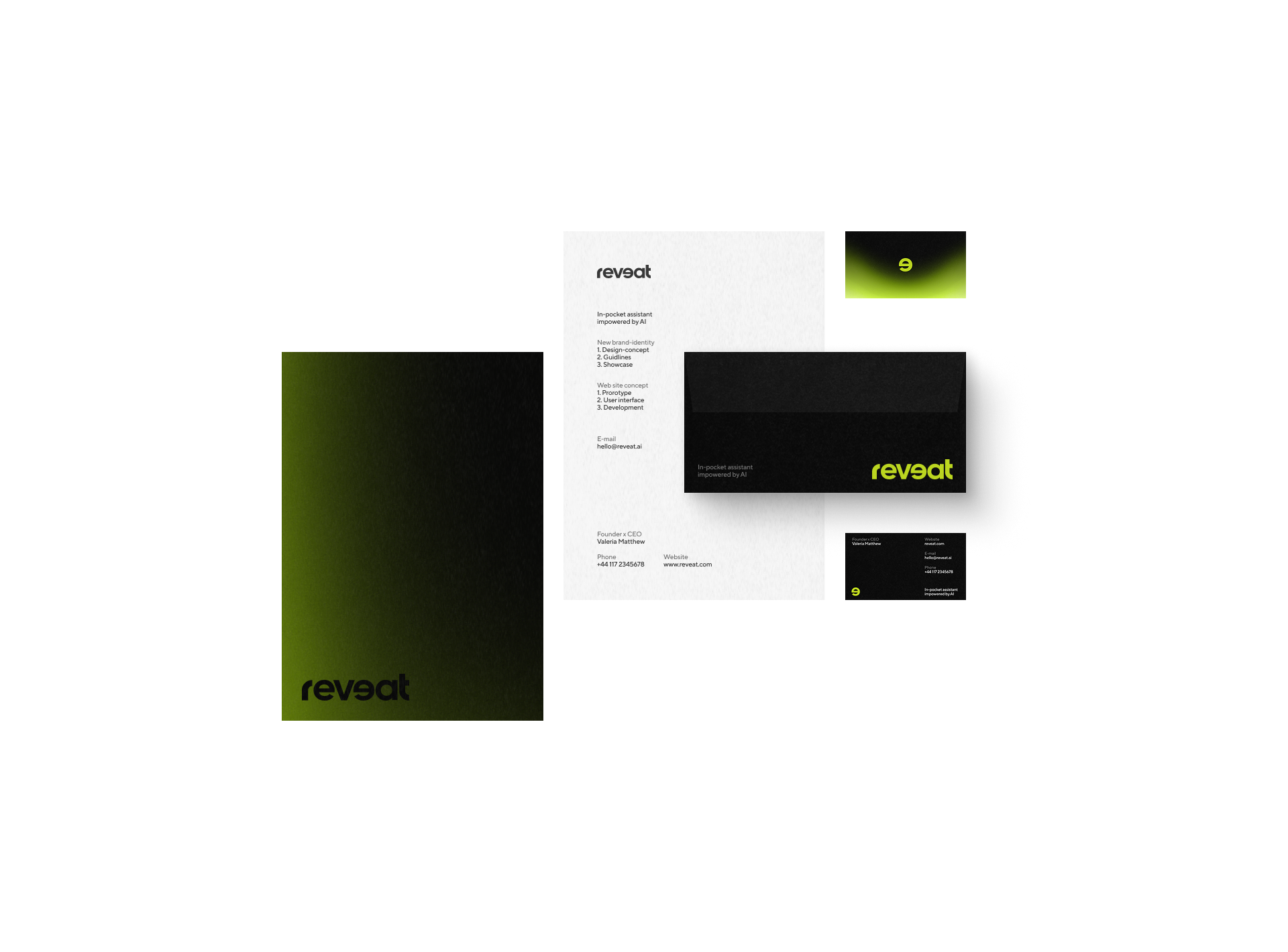 Reveat | Brand identity x Website — Изображение №10 — Интерфейсы, Брендинг на Dprofile