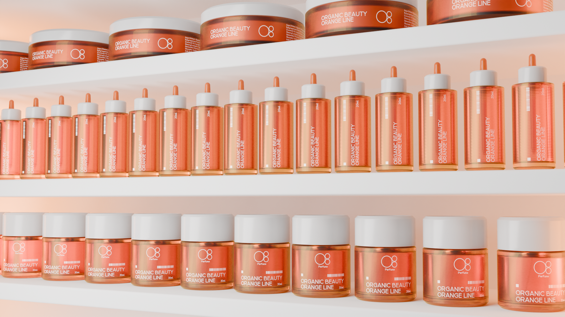 Organic Beauty - Orange Line — Изображение №8 — 3D на Dprofile