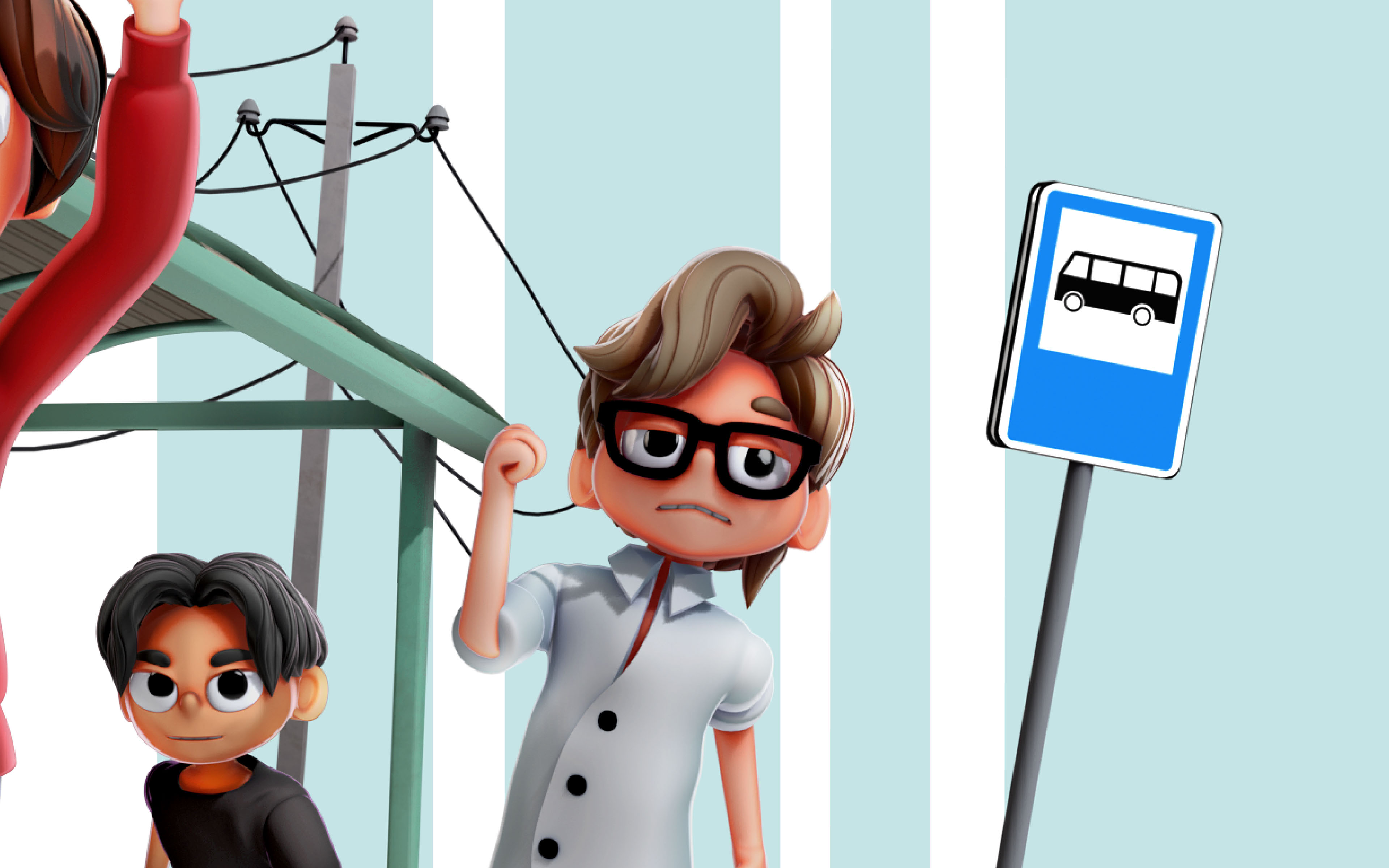 3d poster design "ПАРНИ" — Изображение №6 — Иллюстрация на Dprofile