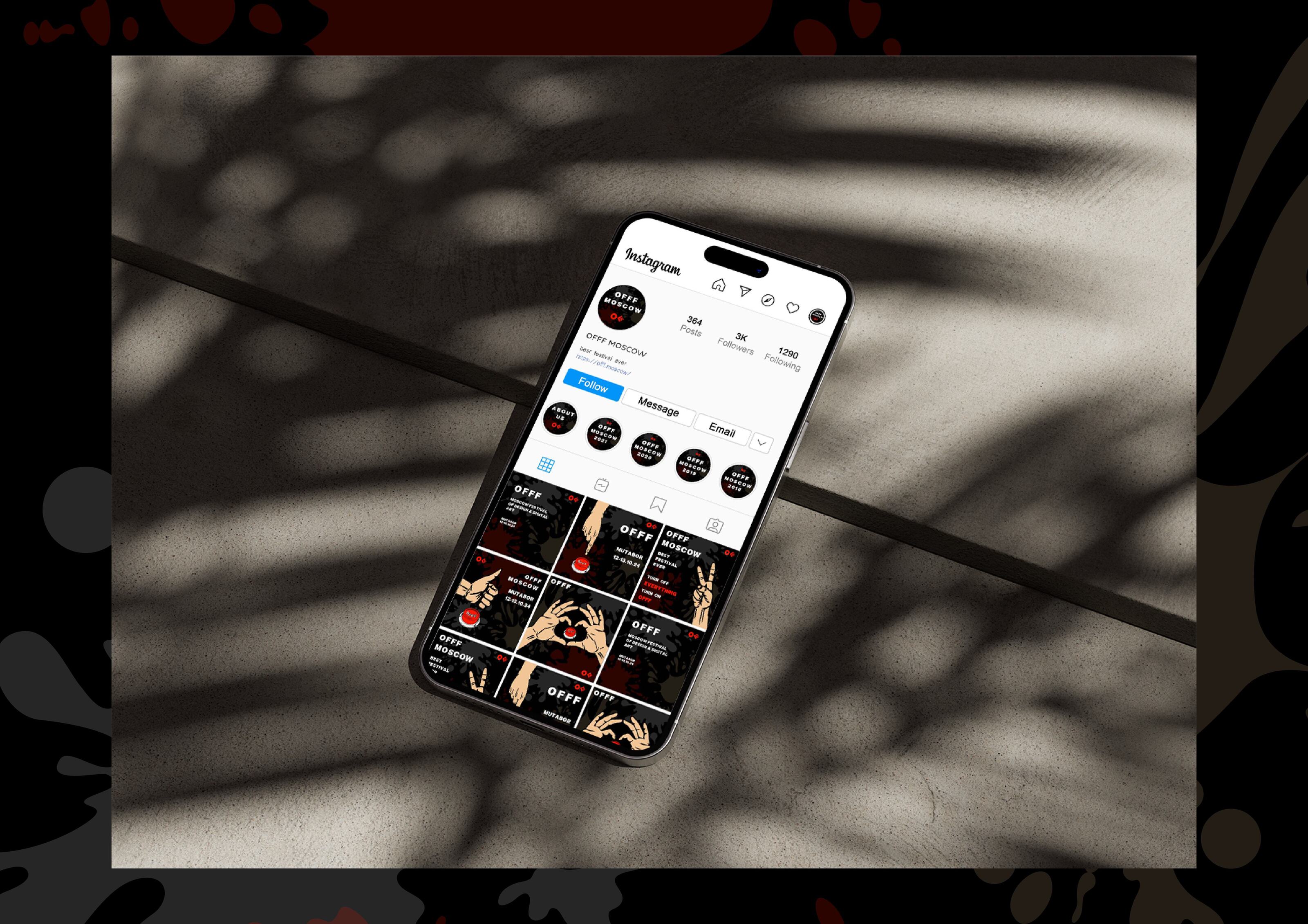 OFFF MOSCOW FESTIVAL — Изображение №13 — Брендинг на Dprofile