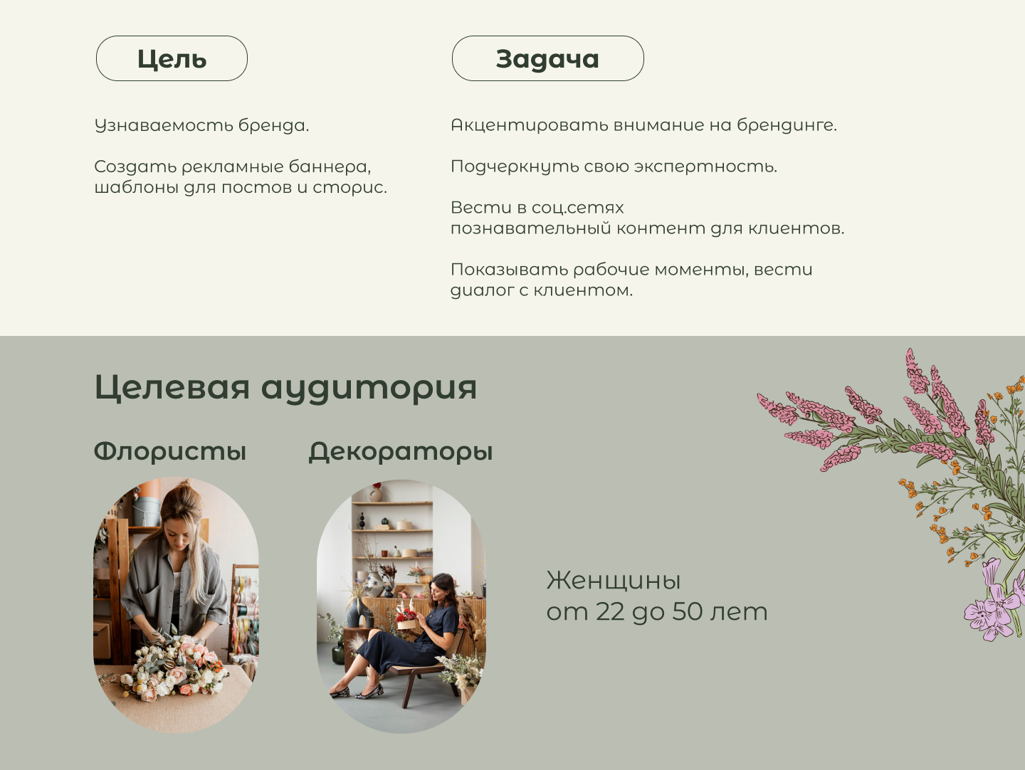 Оформление соцсетей и банеров для цветочной фермы — Изображение №2 — Брендинг, Маркетинг на Dprofile