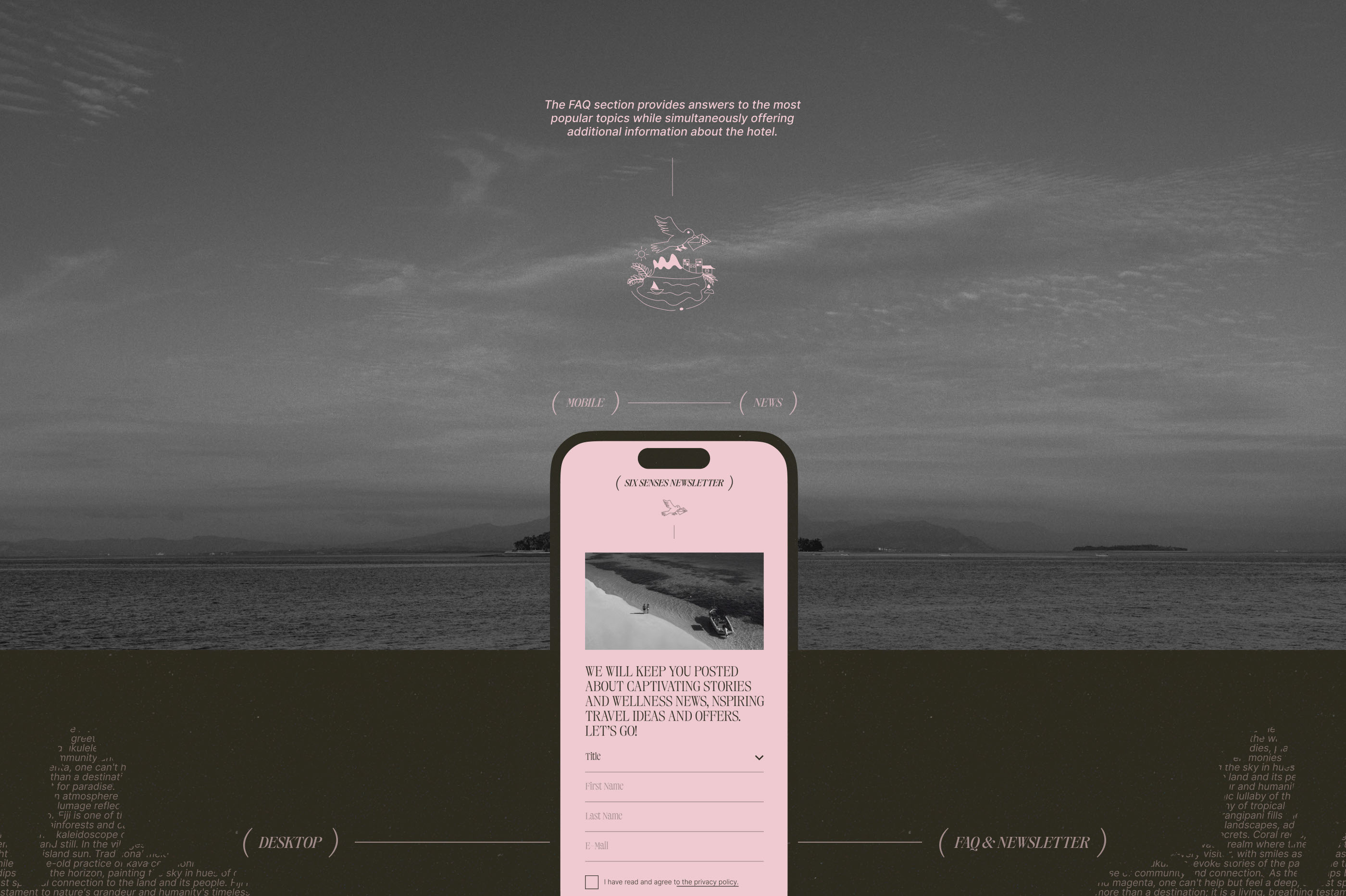 Six Senses | Website Redesign — Изображение №8 — Интерфейсы, Анимация на Dprofile