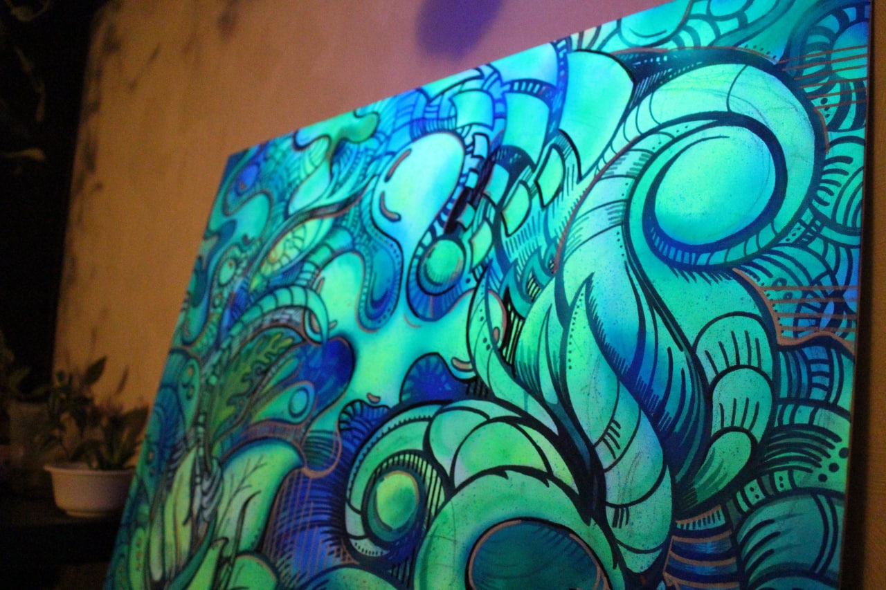 Флуоресцентно — Изображение №8 — Графика на Dprofile