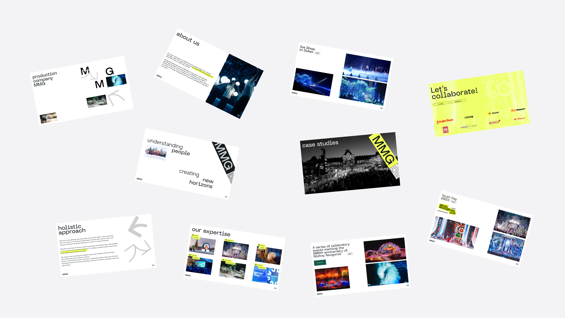 MMG agency brand identity — Изображение №12 — Брендинг на Dprofile
