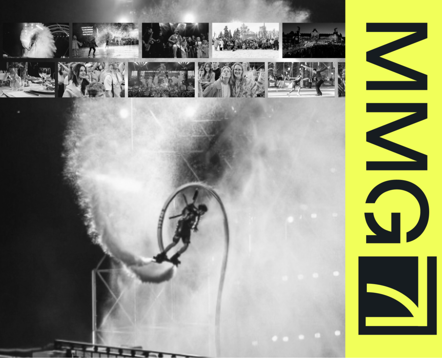 MMG agency brand identity на Dprofile