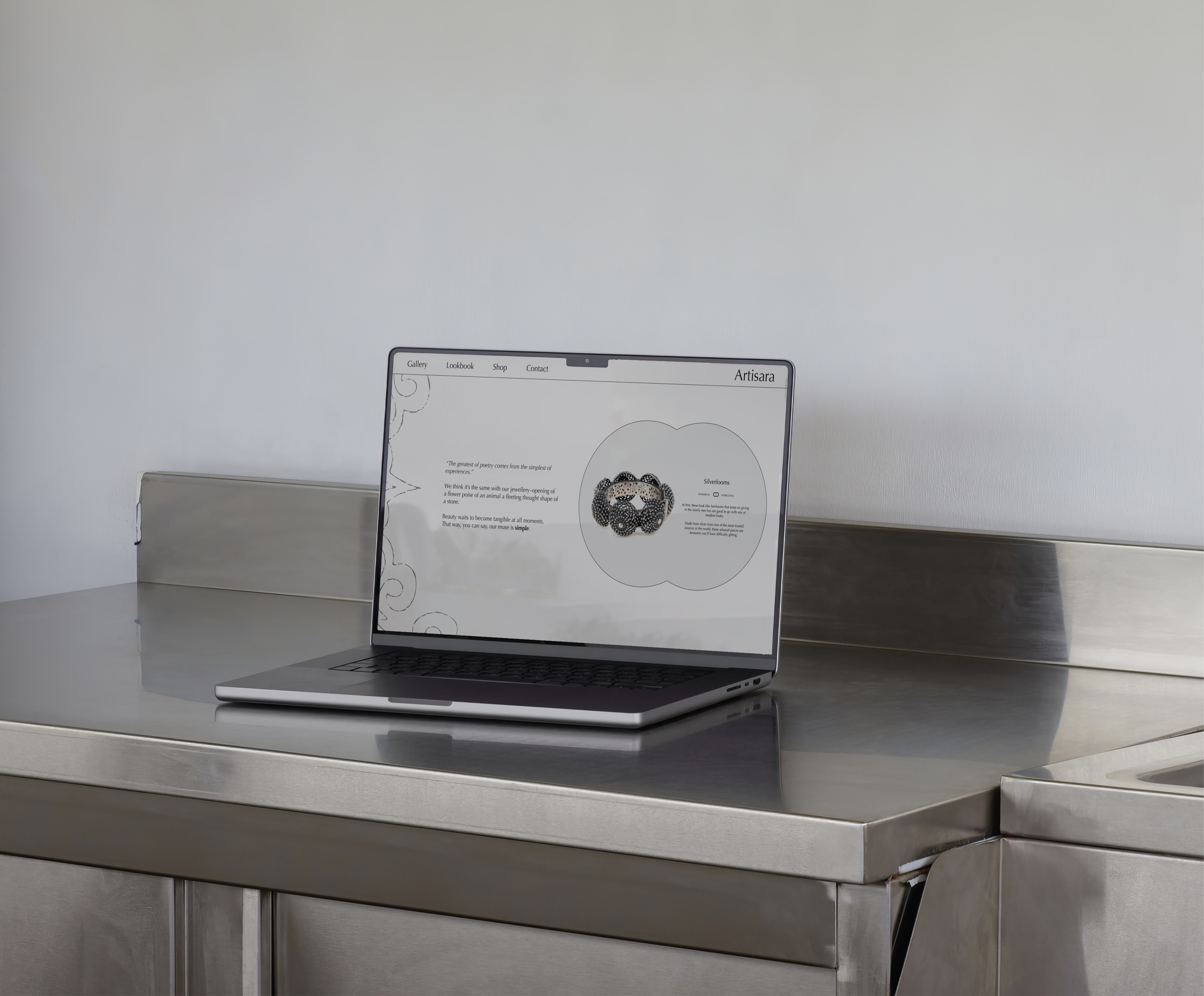 'ARTISARA' JEWELLERY GALLERY BRAND IDENTITY — Изображение №11 — Брендинг на Dprofile