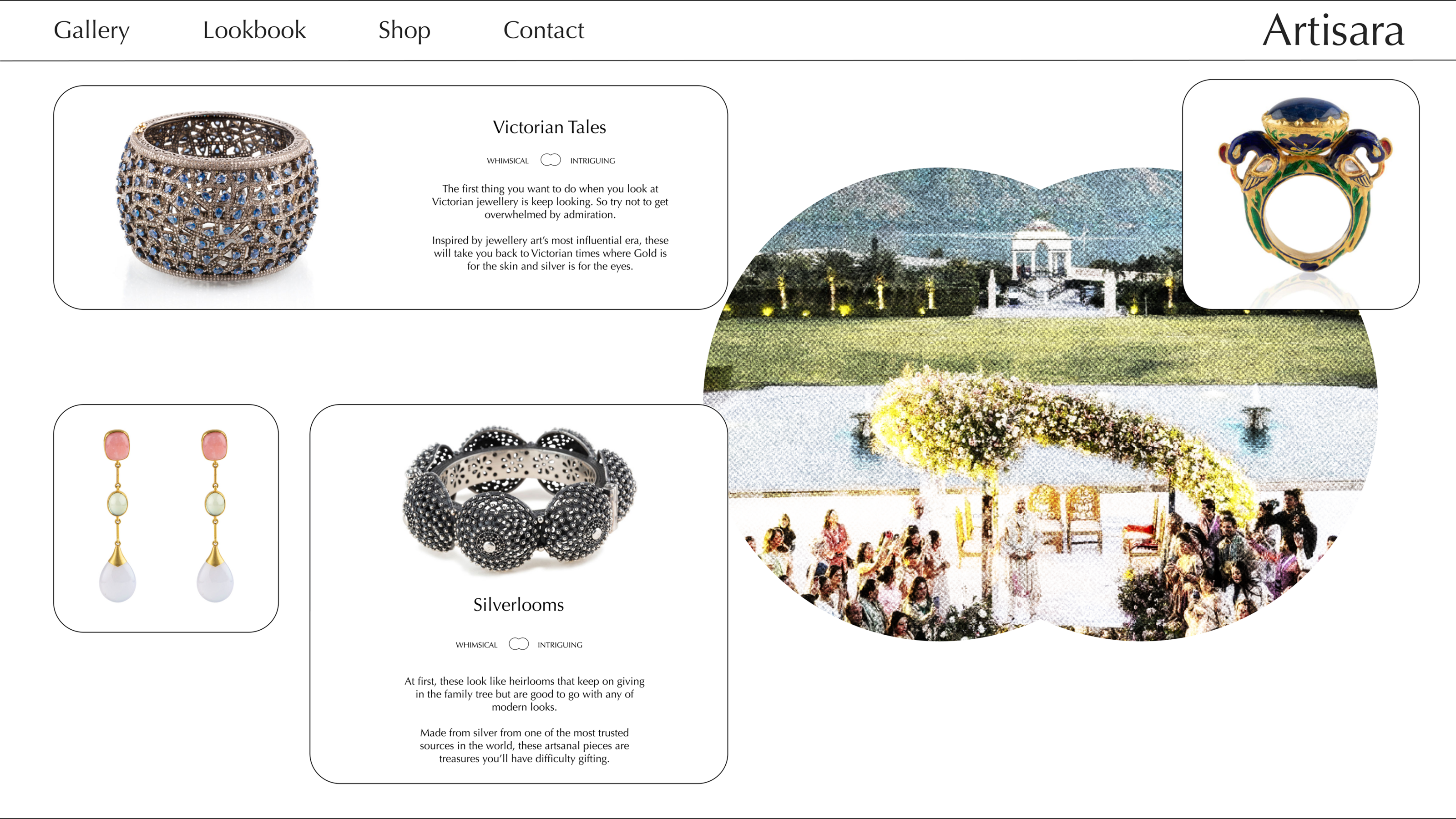 'ARTISARA' JEWELLERY GALLERY BRAND IDENTITY — Изображение №13 — Брендинг на Dprofile