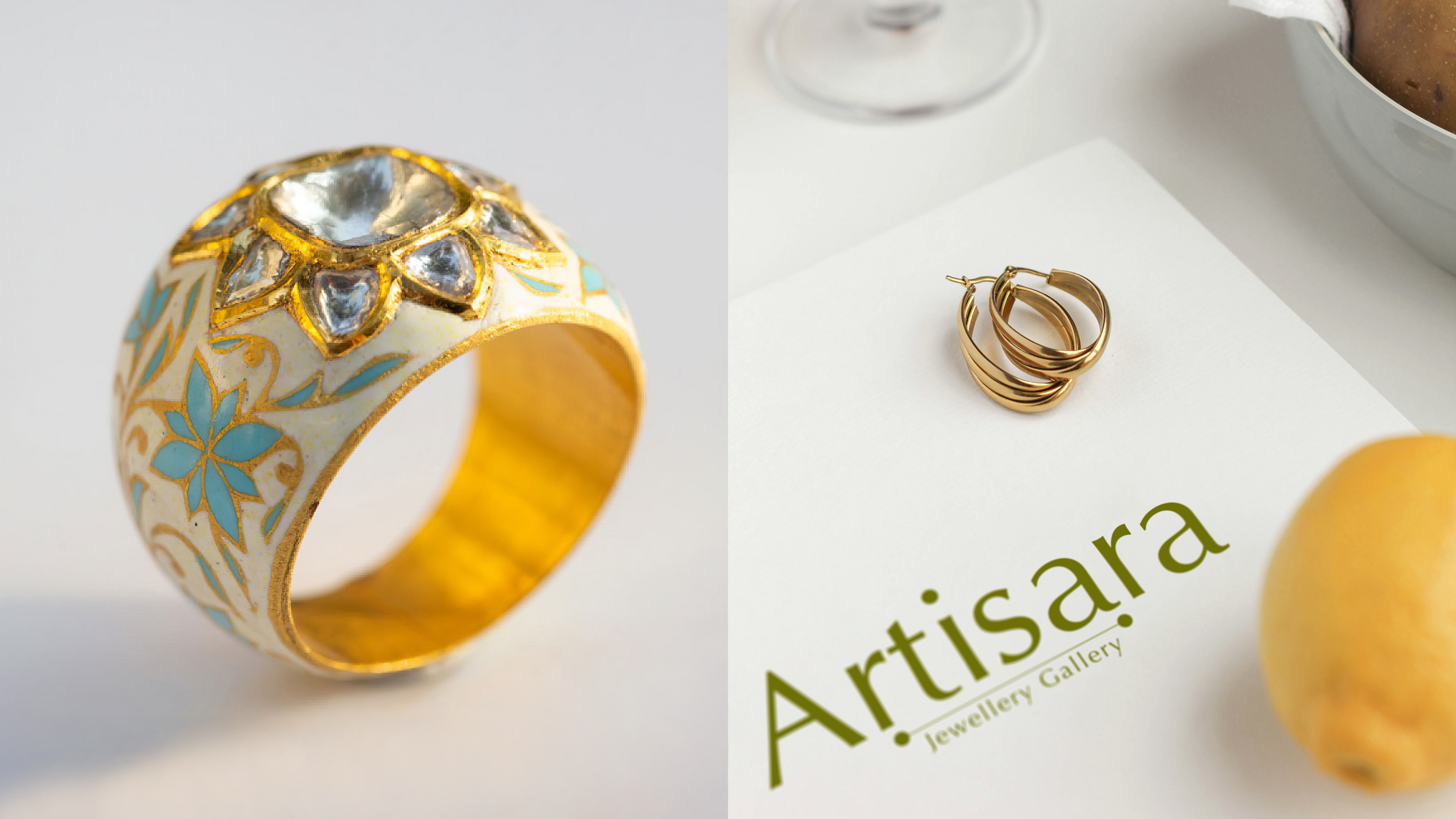 'ARTISARA' JEWELLERY GALLERY BRAND IDENTITY — Изображение №9 — Брендинг на Dprofile