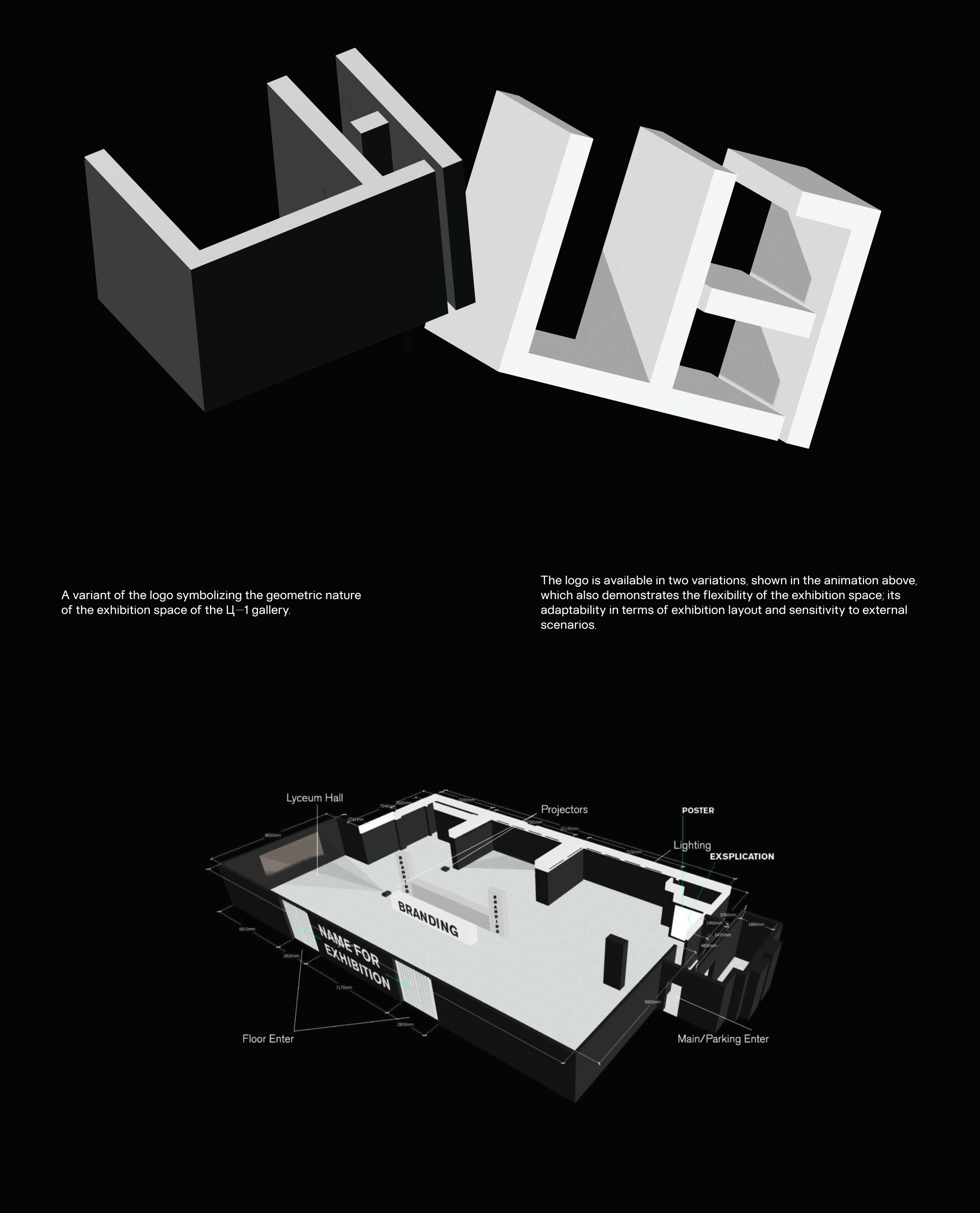 ЦВЕТНОЙ "Ц–1" GALLERY BRAND IDENTITY — Изображение №13 — Брендинг на Dprofile