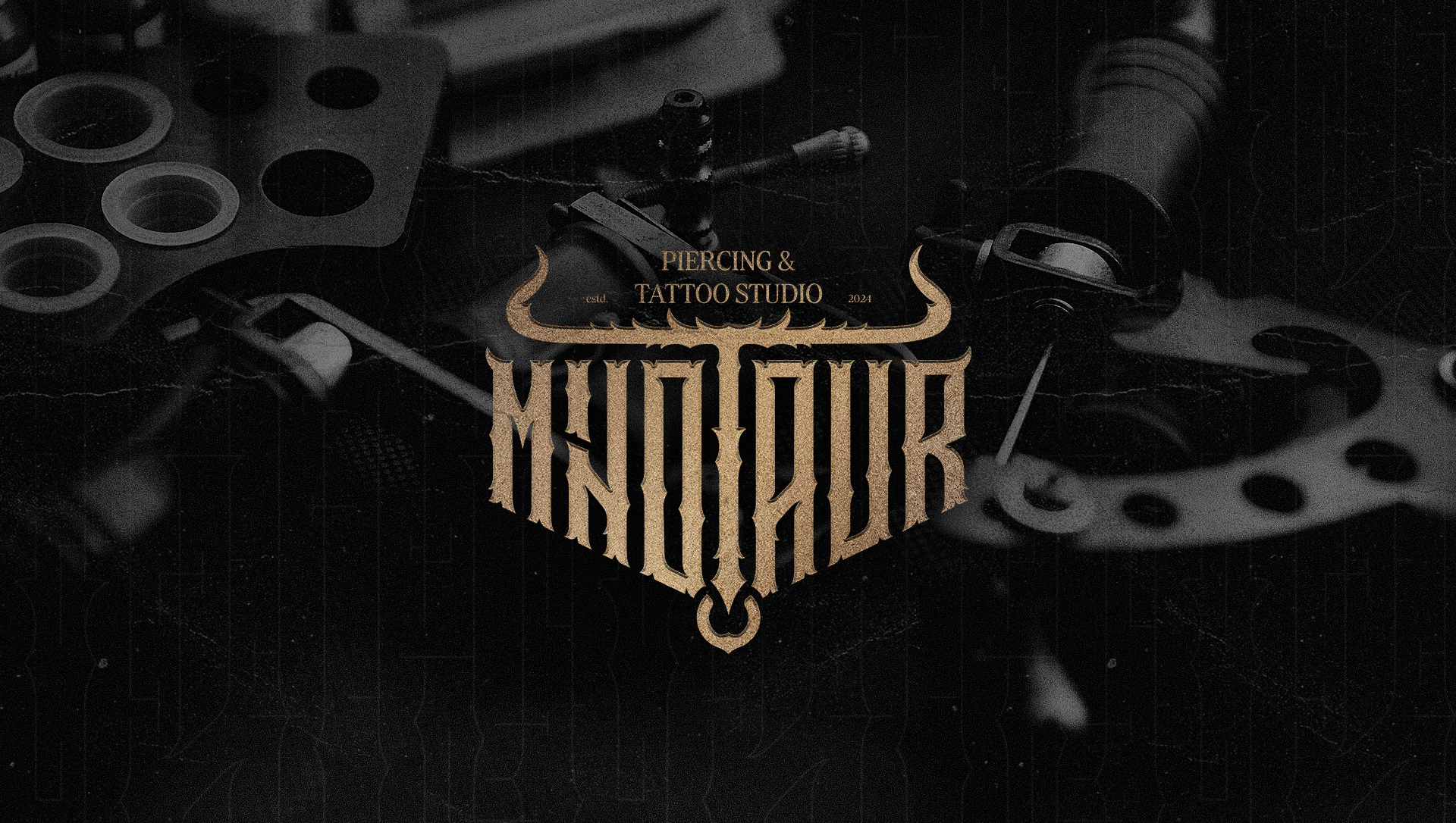 Minotaur - piercing & tattoo studio — Изображение №1 — Брендинг на Dprofile