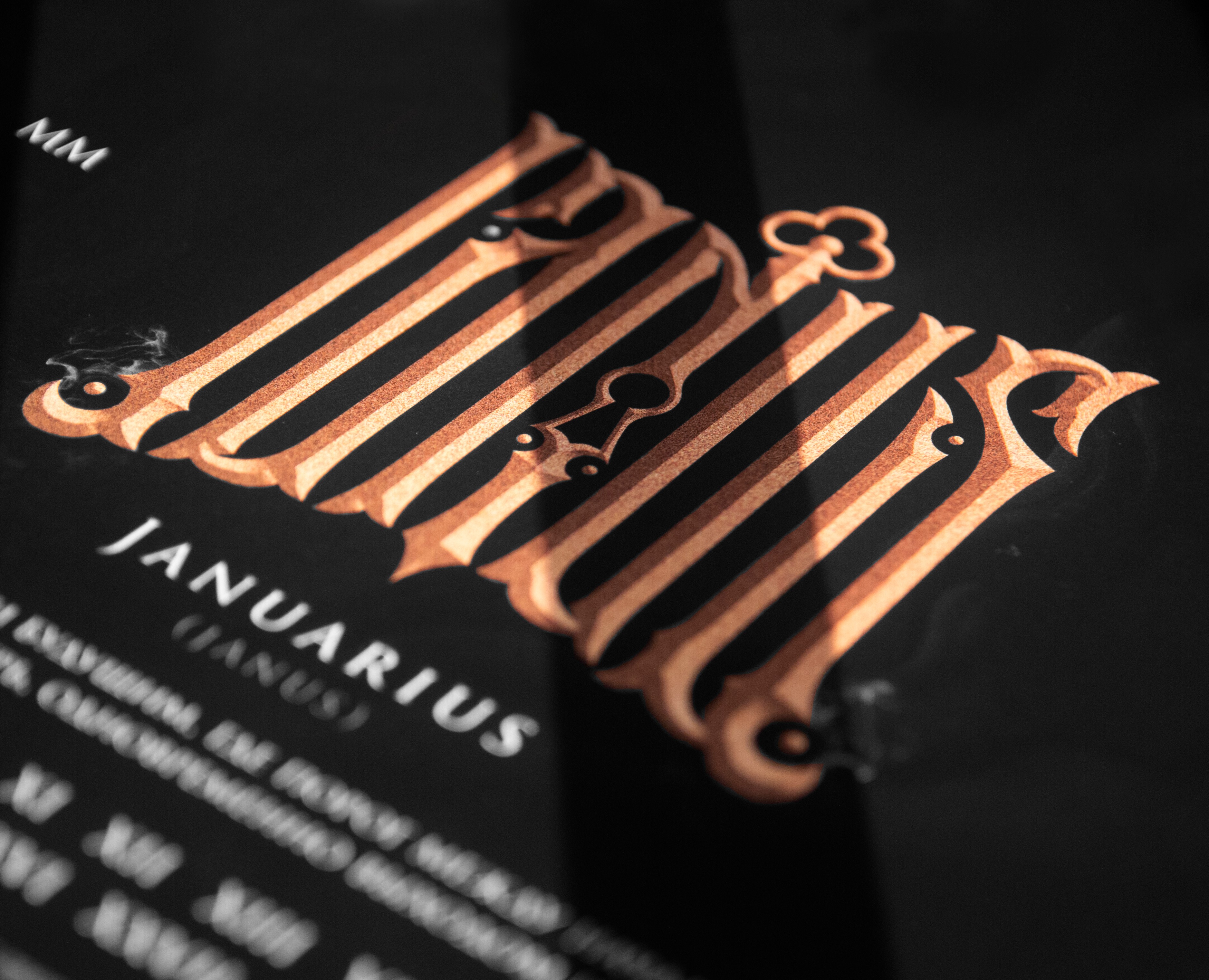 CALENDARIUM "memento mori": Letterings/logos/colages — Графика на Dprofile