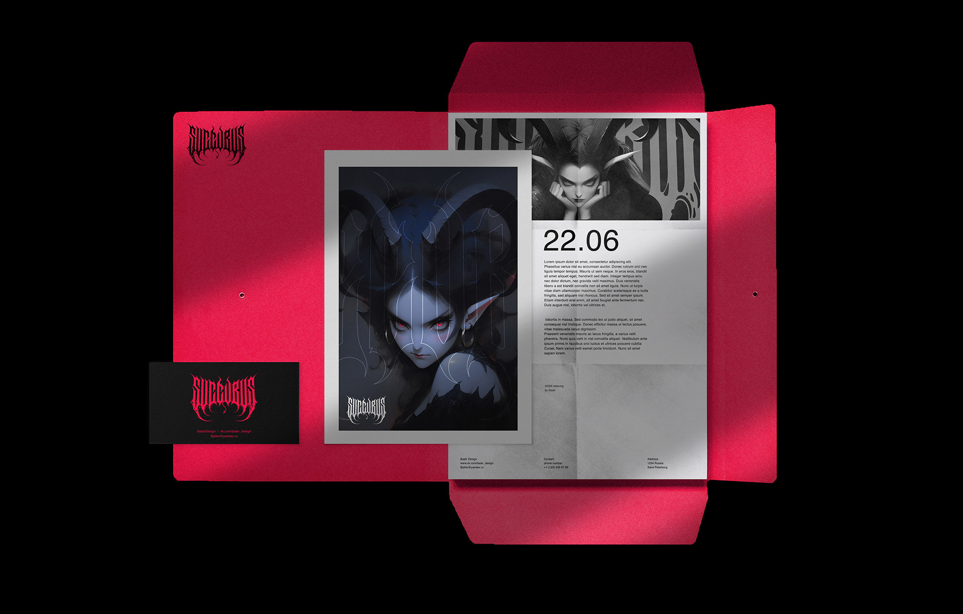 Succubus - Фирменный стиль для музыкальной группы — Изображение №15 — Брендинг на Dprofile