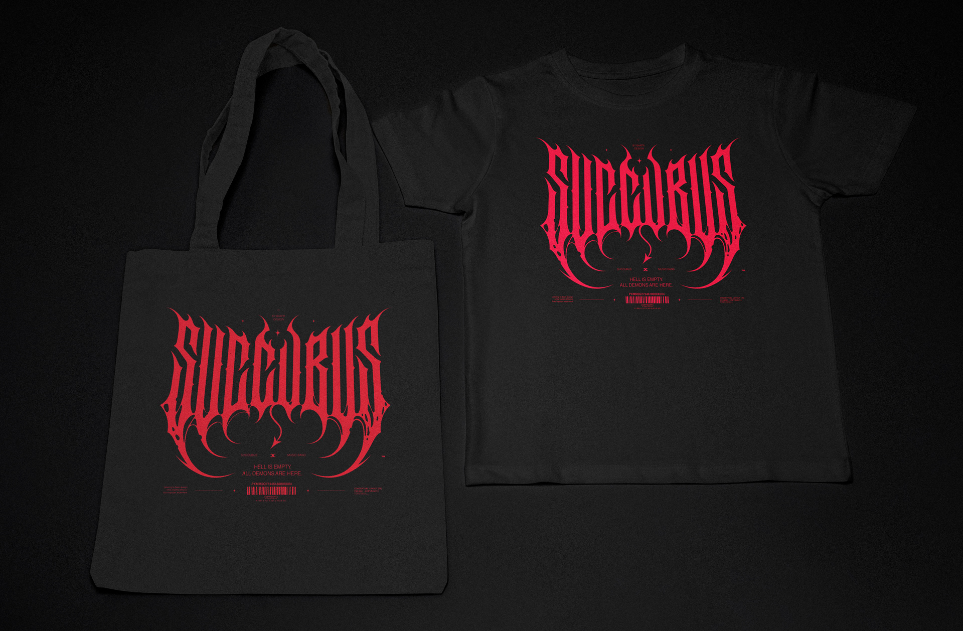 Succubus - Фирменный стиль для музыкальной группы — Изображение №17 — Брендинг на Dprofile