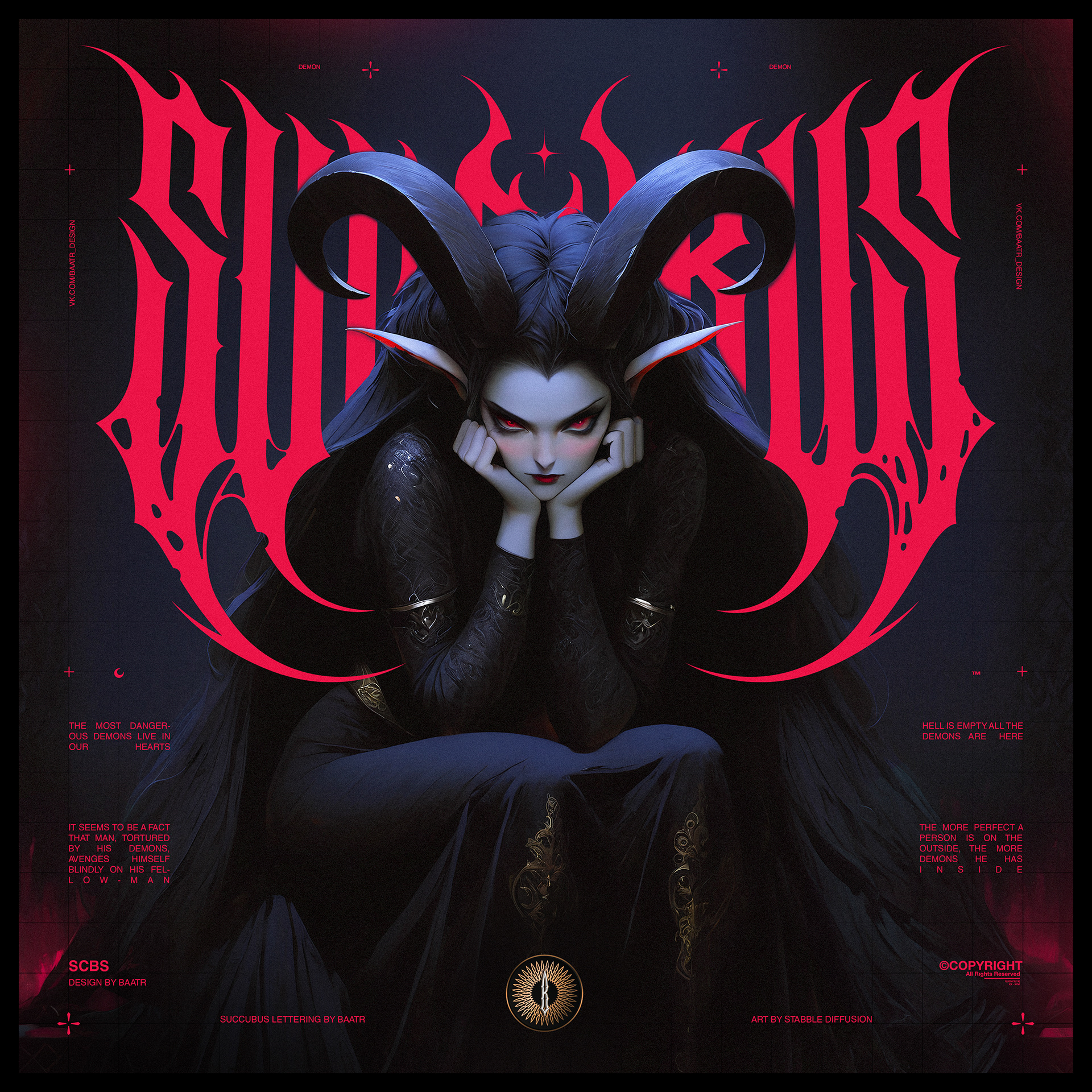 Succubus - Фирменный стиль для музыкальной группы — Изображение №1 — Брендинг на Dprofile