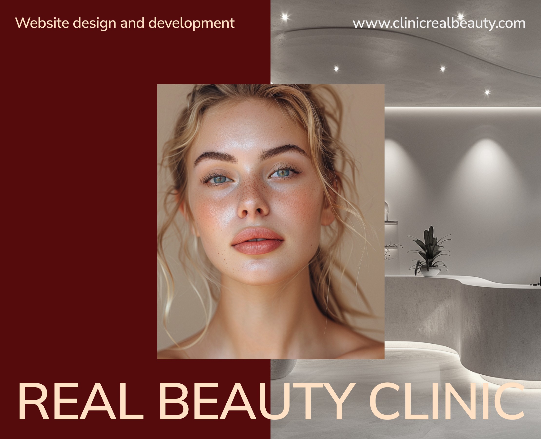 Beauty clinic | Website design and development — Интерфейсы, Анимация на Dprofile